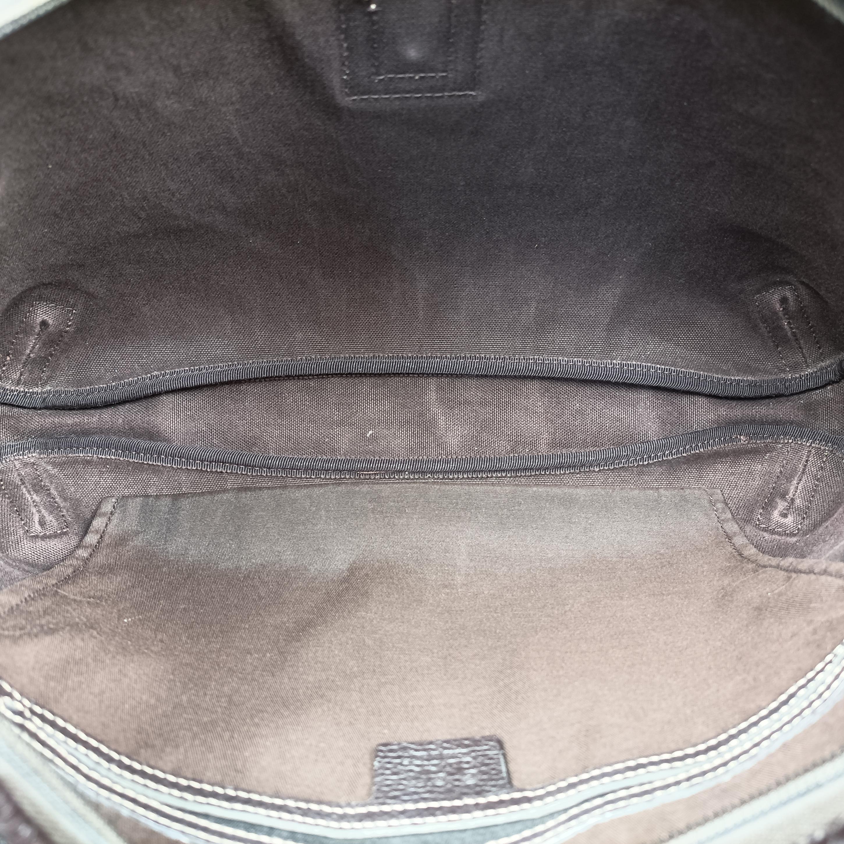 Pre-owned Gucci GG Crystal Abbey Hobo Brown PVC coated canvas 268636 handbag | stylenewstar