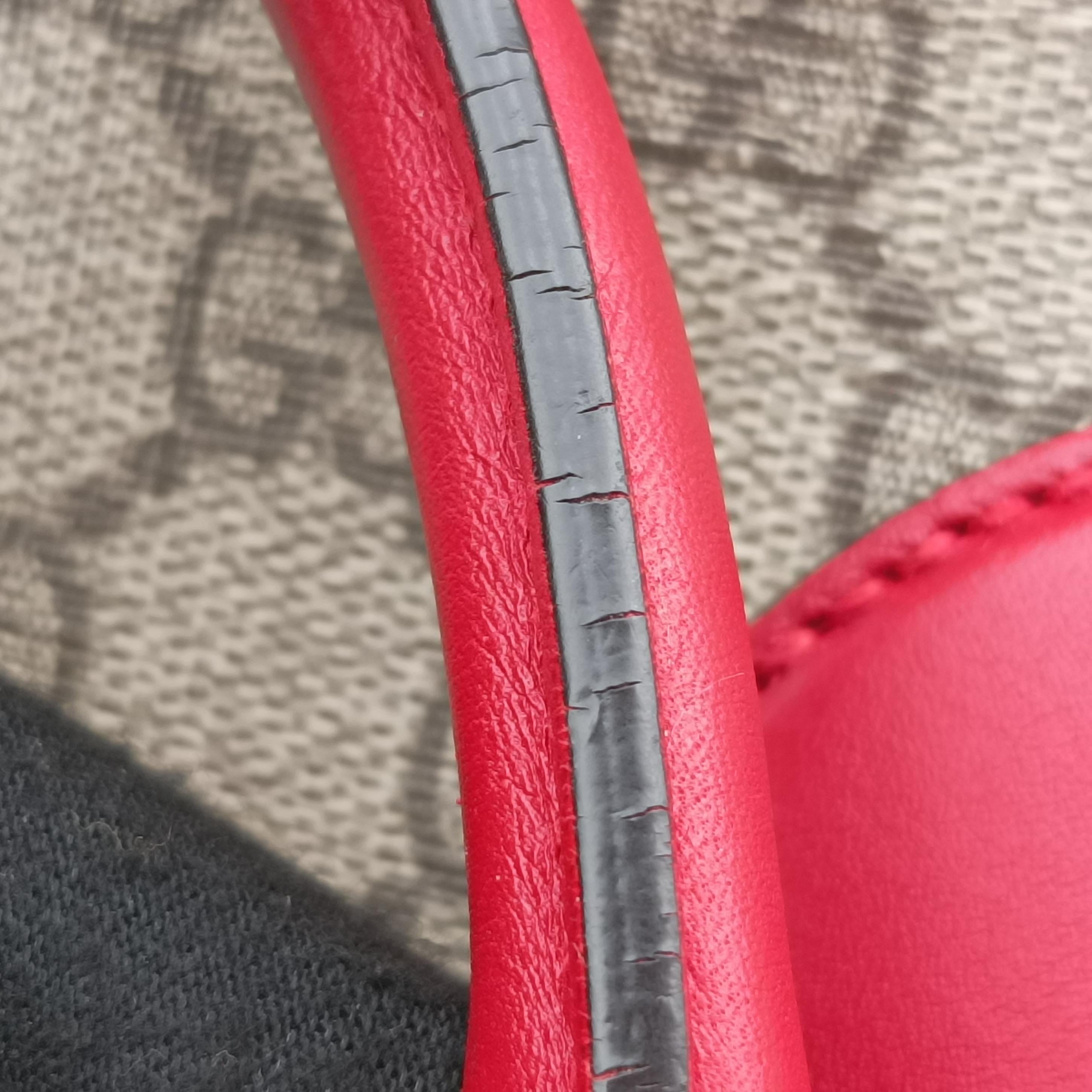 Vintage Gucci GG SUPREME beige×red×pink PVC coated canvas 409529 bostonbag | stylenewstar
