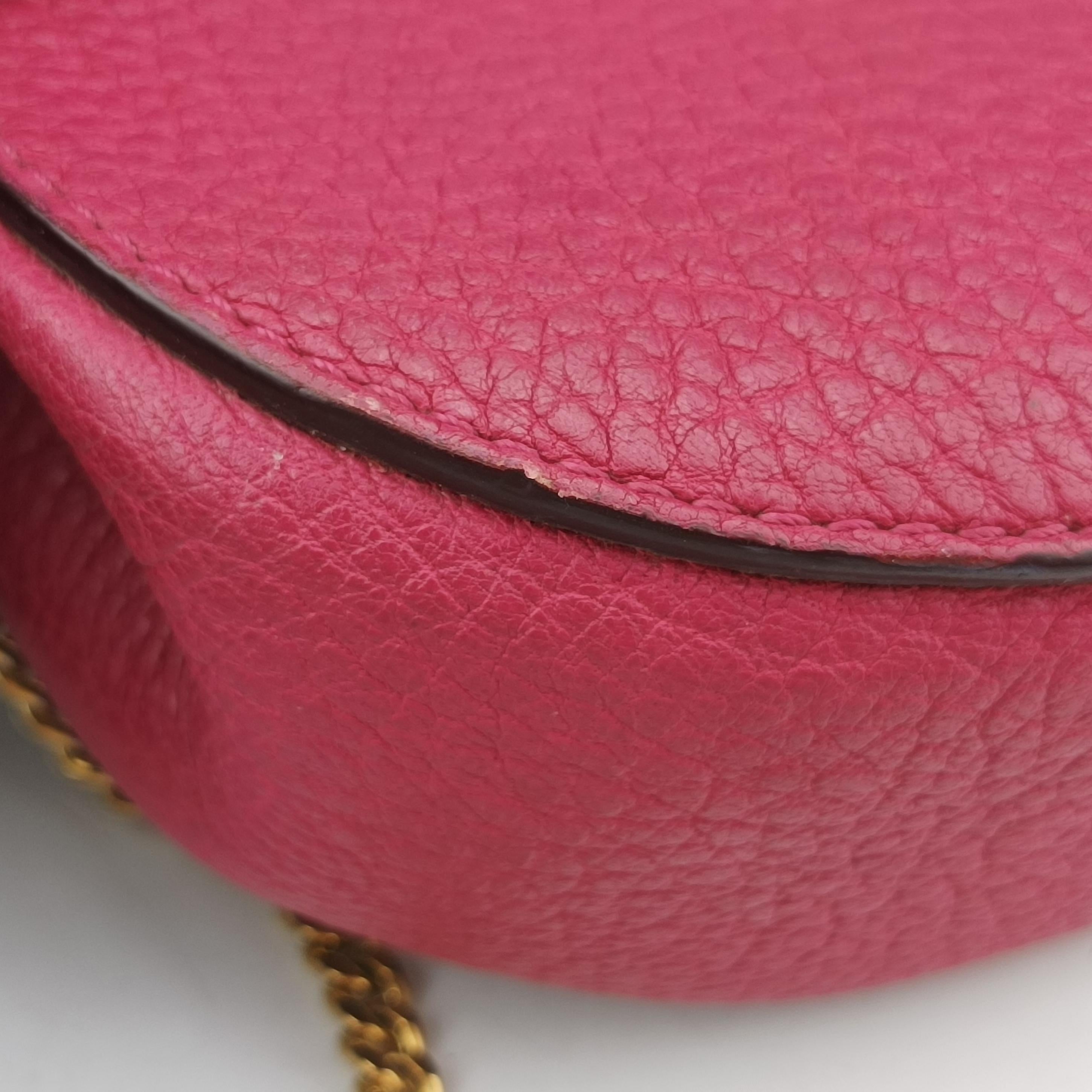 Pre-owned Chloe DREW Pink Leather  shoulderbag | stylenewstar