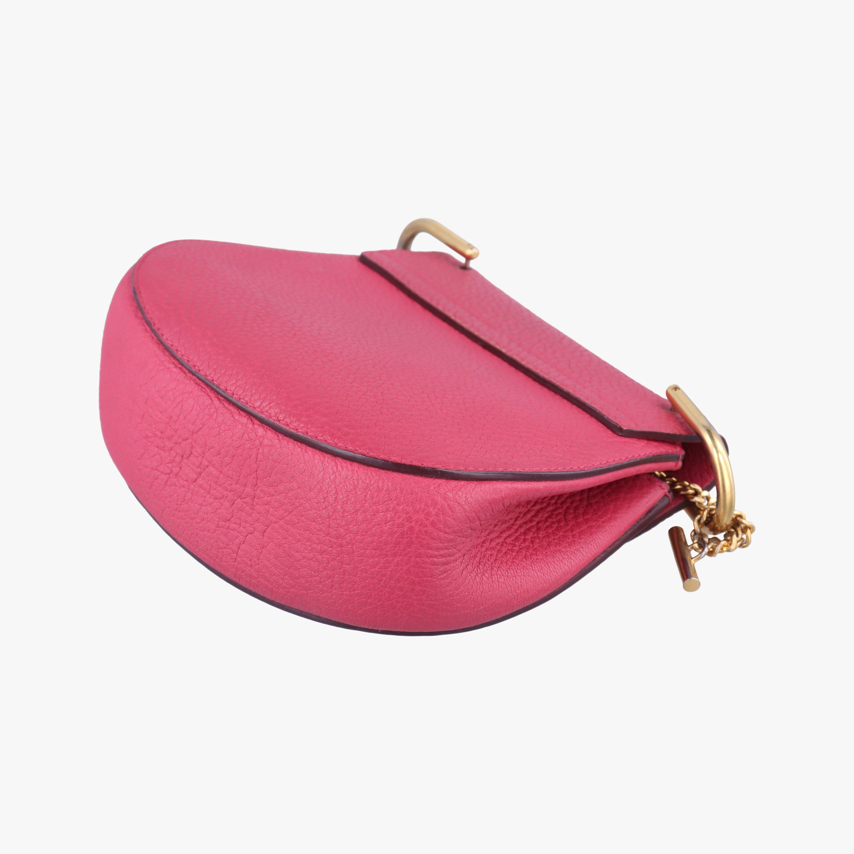 Pre-owned Chloe DREW Pink Leather  shoulderbag | stylenewstar