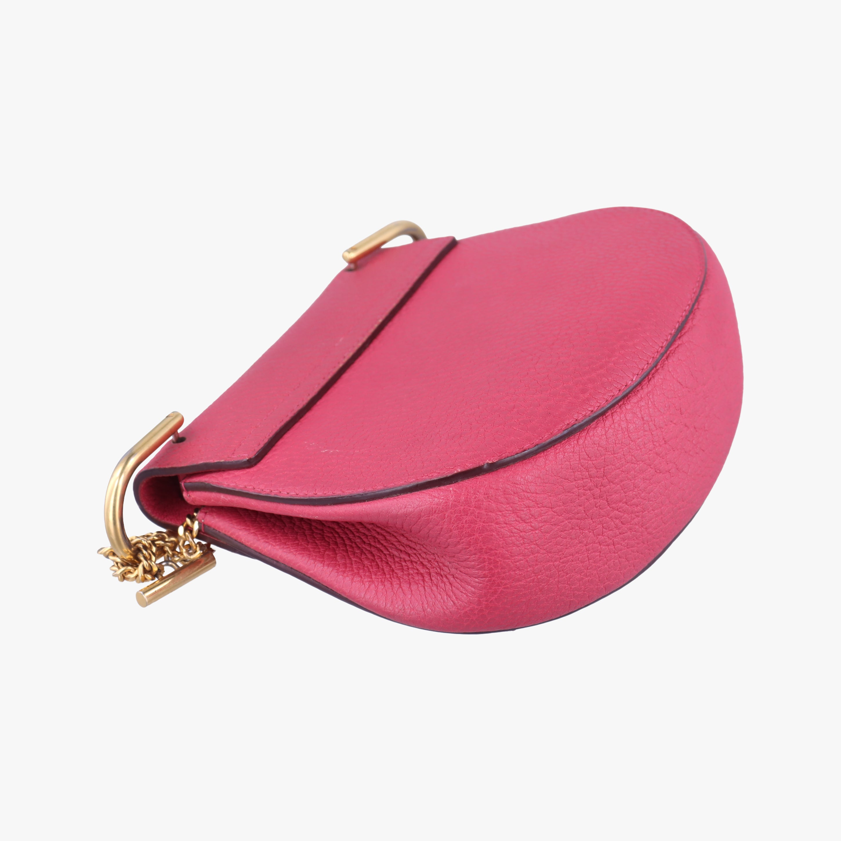 Pre-owned Chloe DREW Pink Leather  shoulderbag | stylenewstar