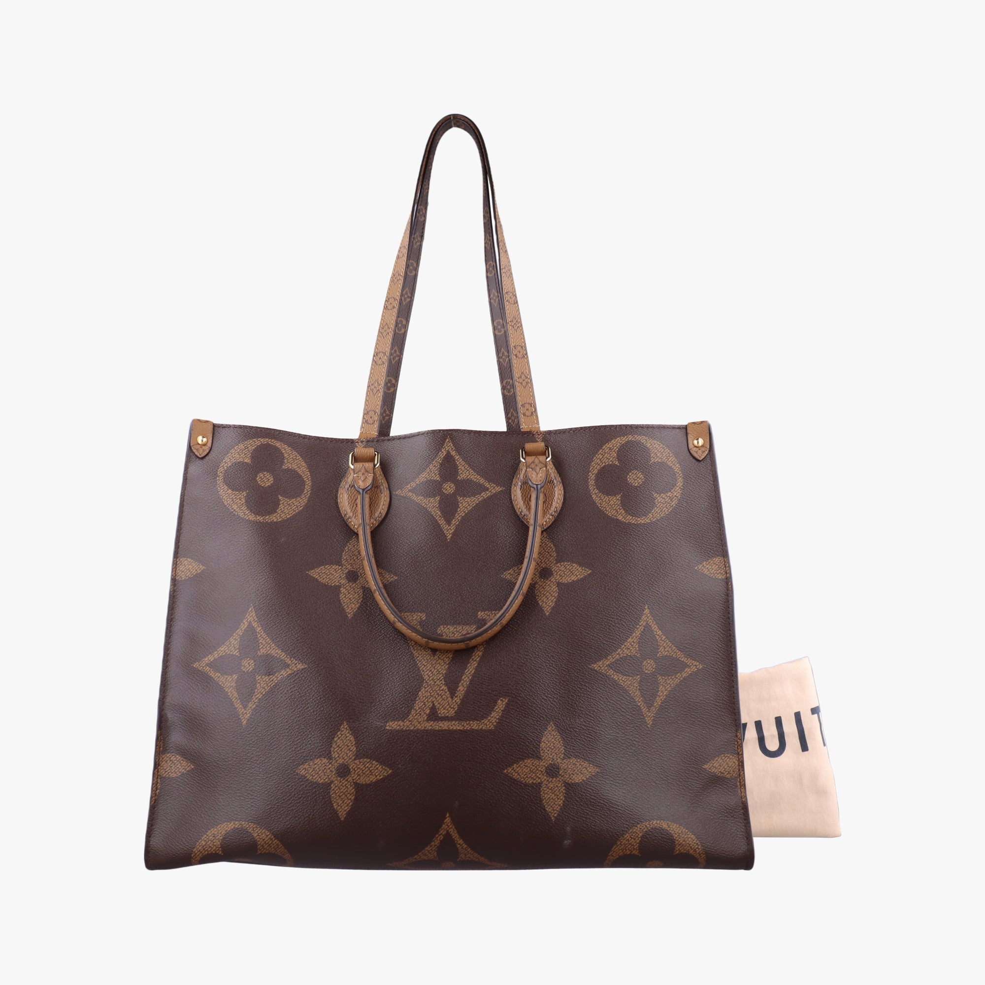 Pre-owned Louis Vuitton On the Go GM Monogram/Brown Monogram Canvas M45320 shoulderbag | stylenewstar
