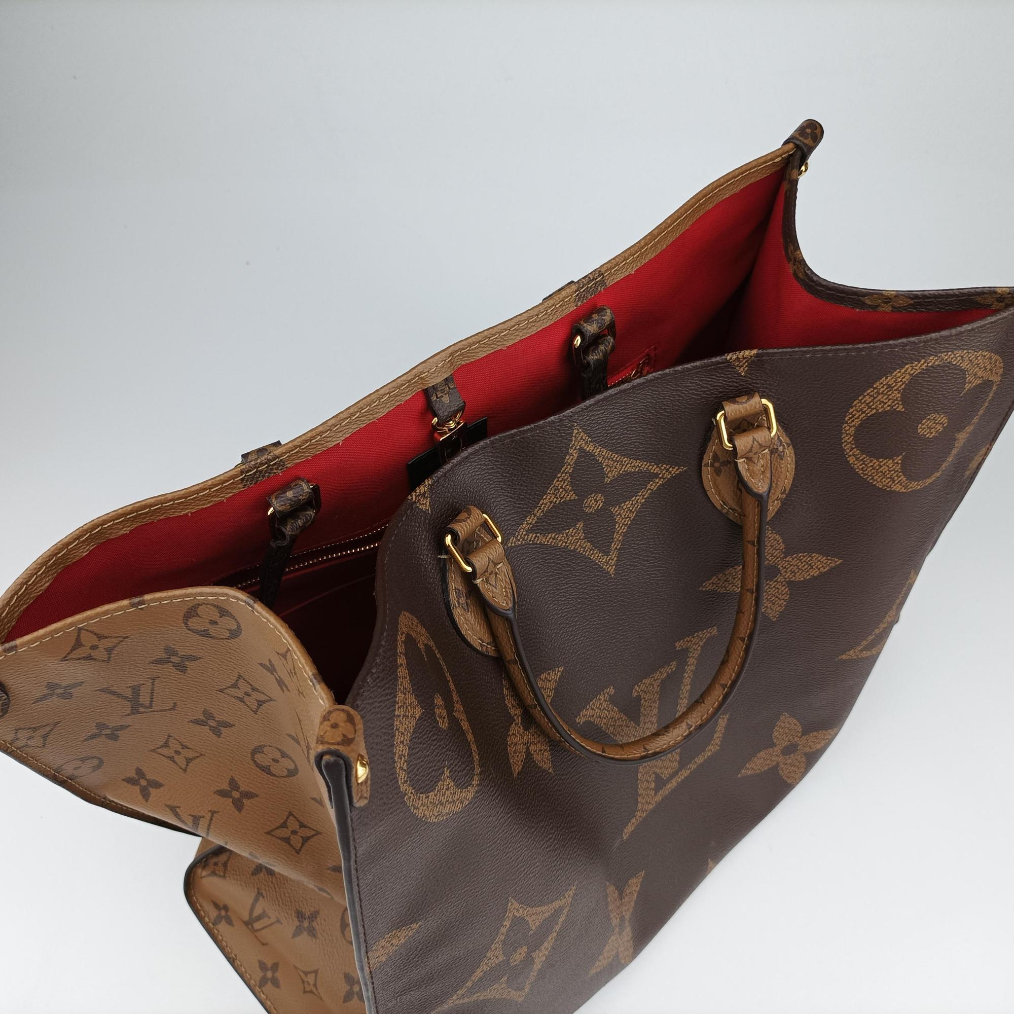 Pre-owned Louis Vuitton On the Go GM Monogram/Brown Monogram Canvas M45320 shoulderbag | stylenewstar