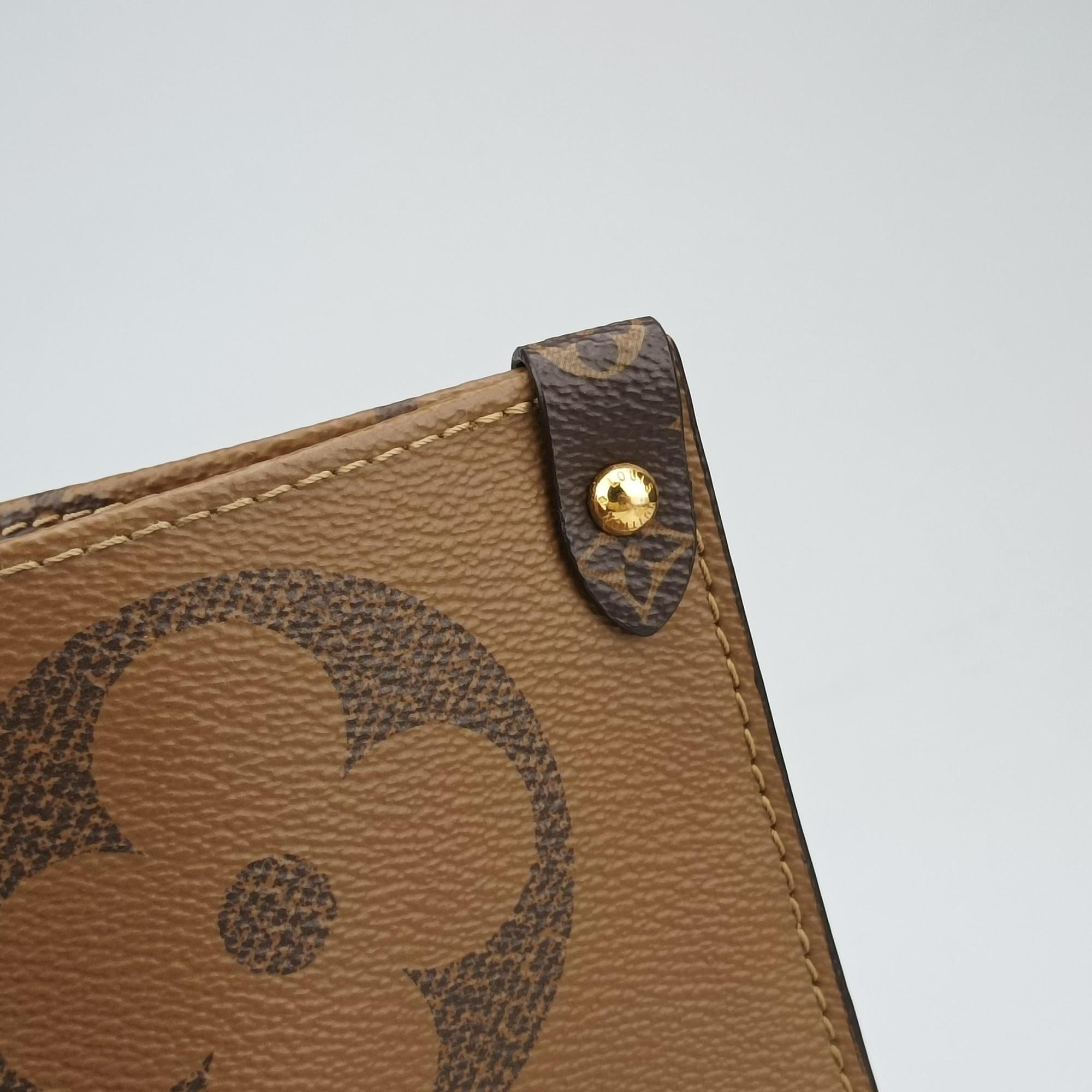 Pre-owned Louis Vuitton On the Go GM Monogram/Brown Monogram Canvas M45320 shoulderbag | stylenewstar