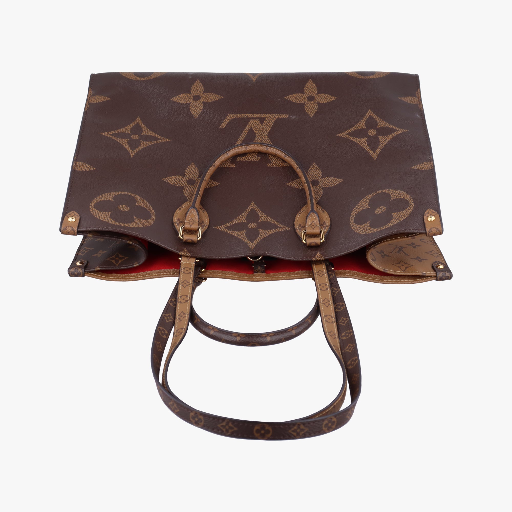 Pre-owned Louis Vuitton On the Go GM Monogram/Brown Monogram Canvas M45320 shoulderbag | stylenewstar