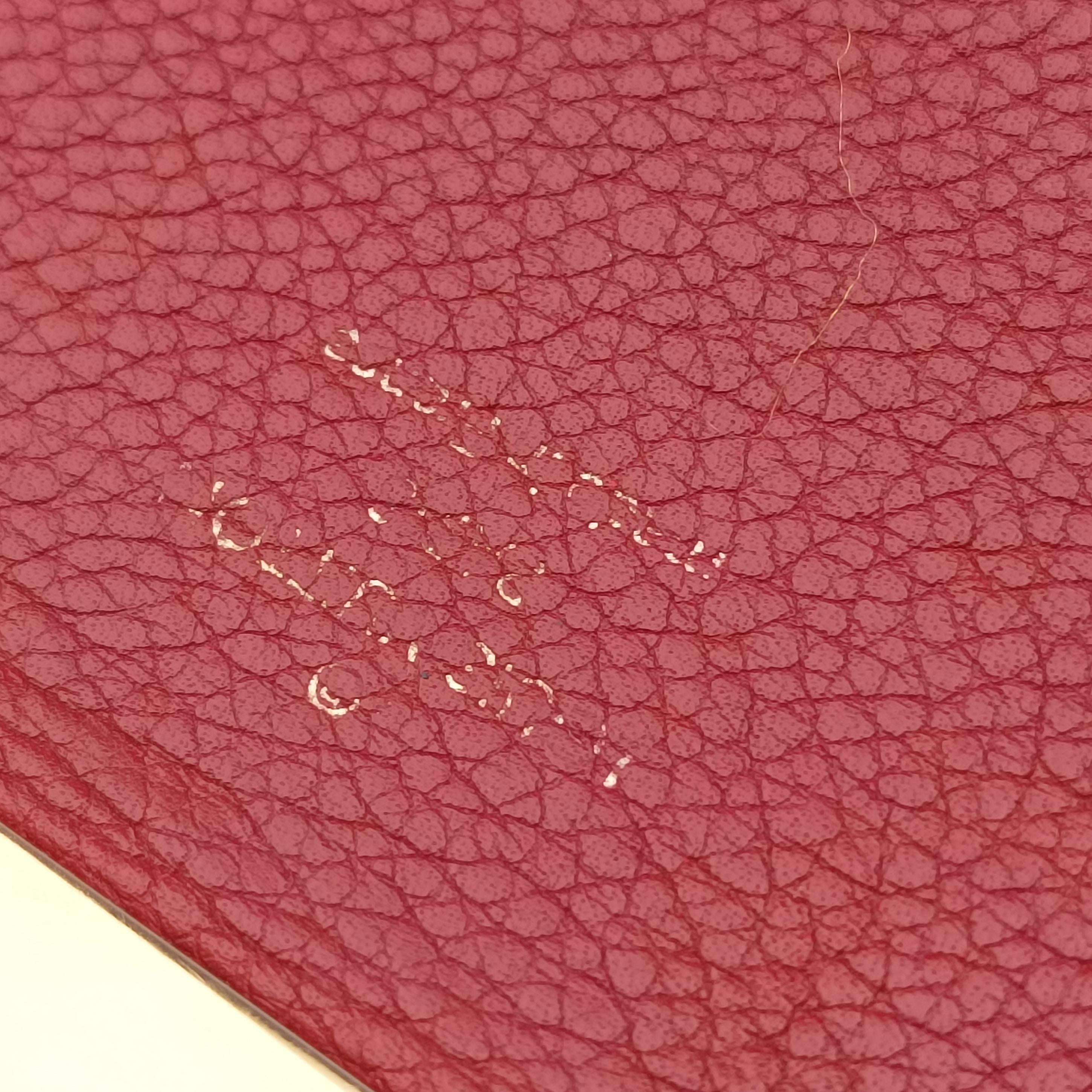 Pre-owned Louis Vuitton OLYMPE brown×AURORE Monogram Canvas×calf leather M40816 shoulderbag | stylenewstar