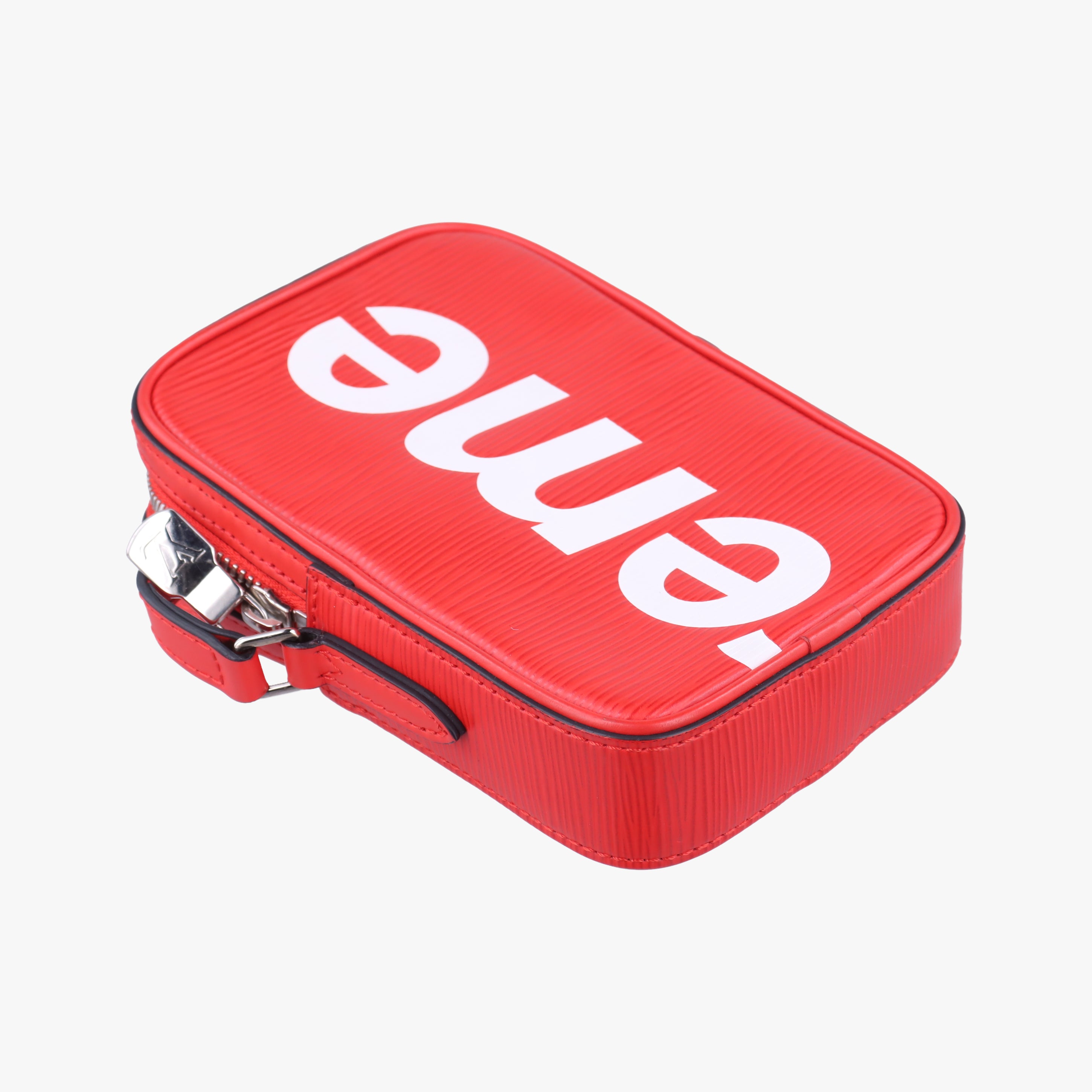 Pre-owned Louis Vuitton Danube PPM Supreme Collaboration ROUGE×white Epi M53434 shoulderbag | stylenewstar