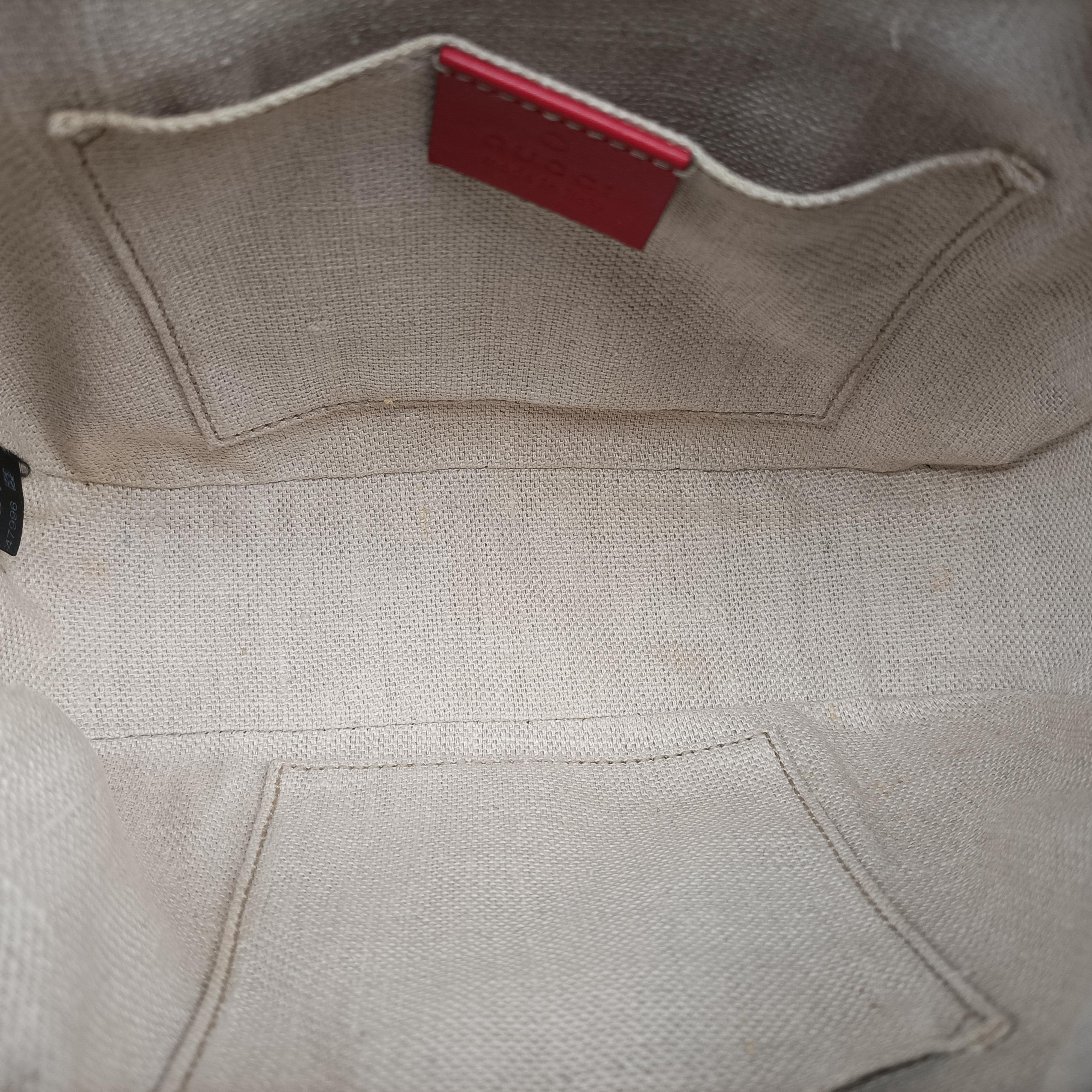 Secondhand Gucci Bee Web Red×Black Leather 412008 shoulderbag | stylenewstar
