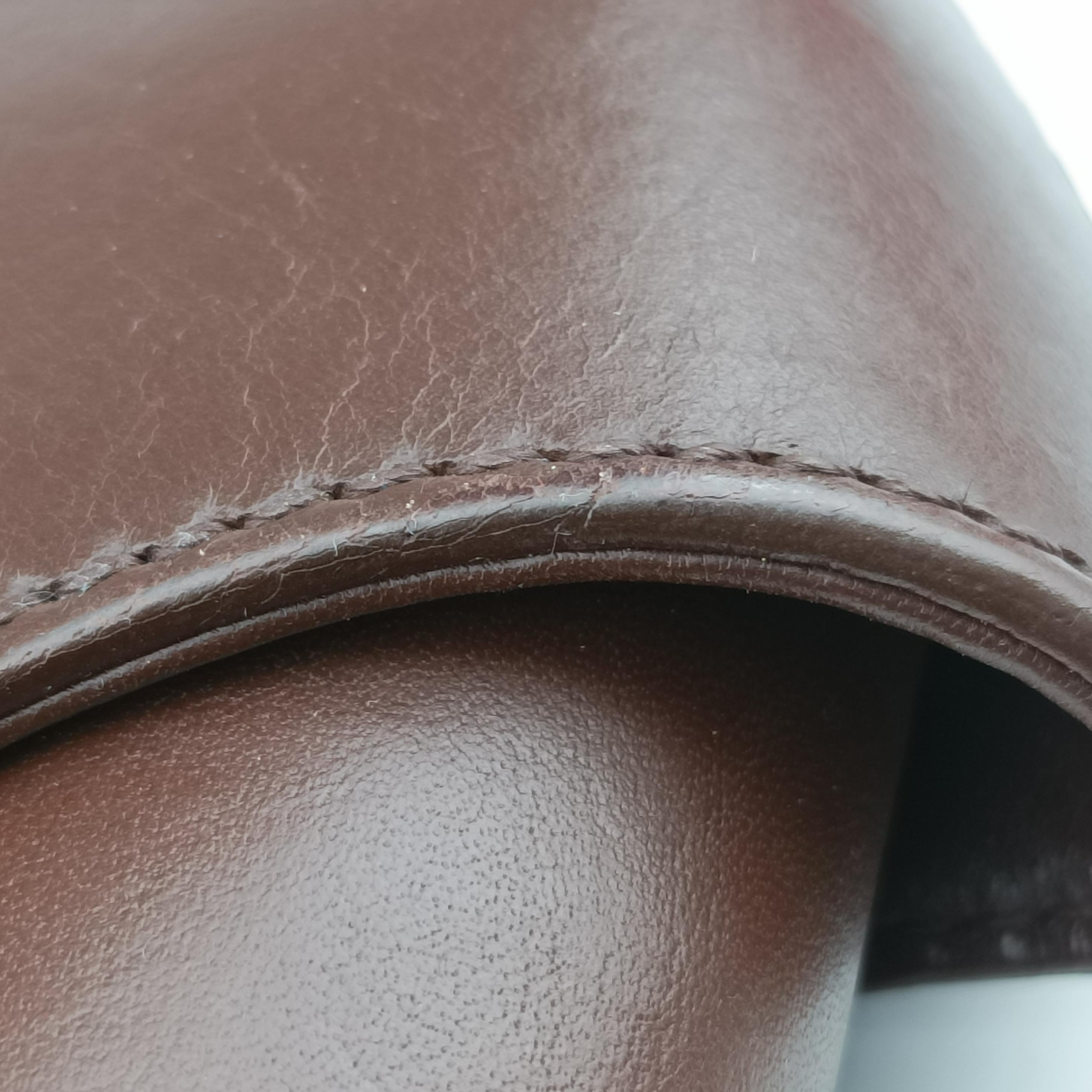 Pre-owned Fendi Zucchino Borsa Brown canvas×leather 8BR423 shoulderbag | stylenewstar