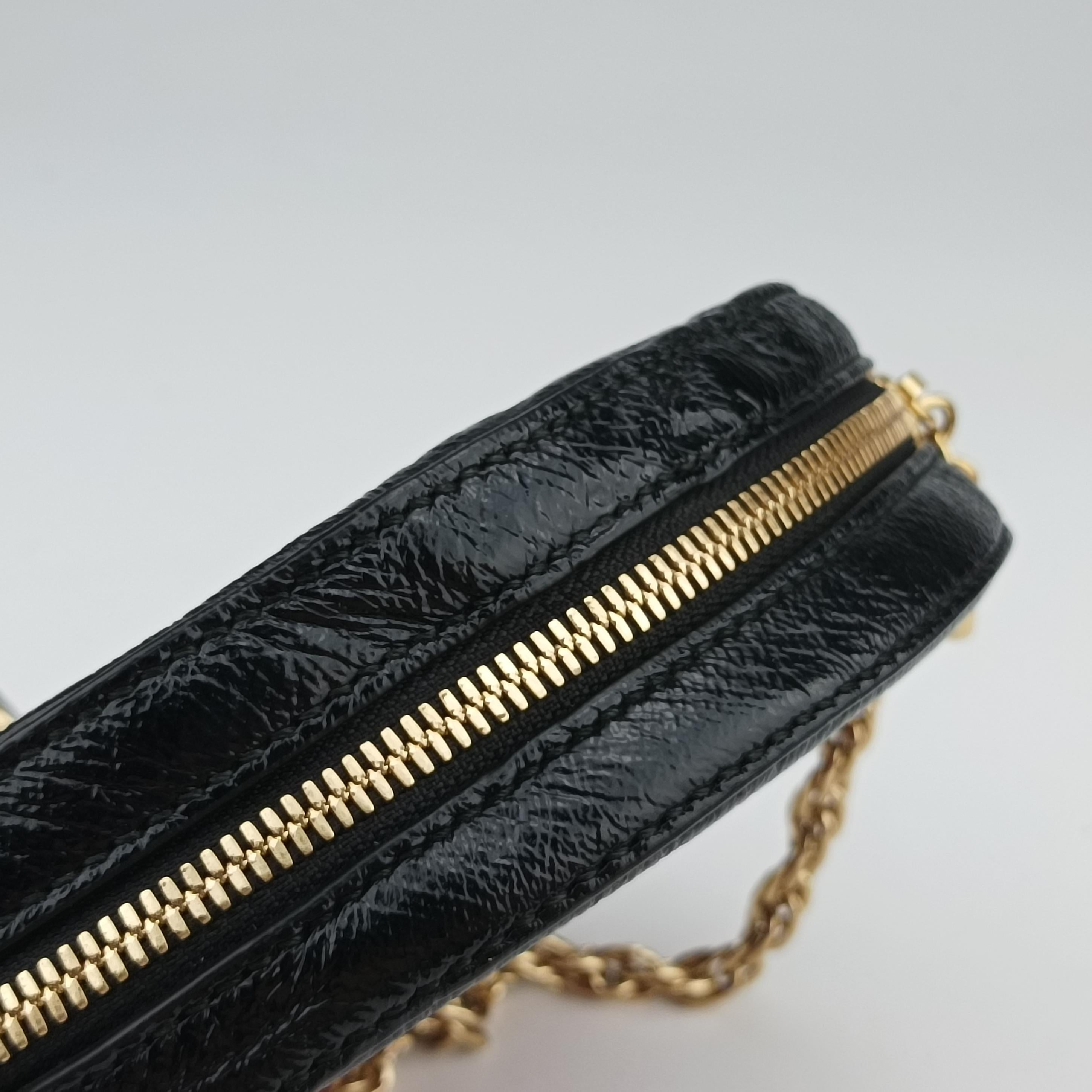 Pre-owned Gucci Ophidia Red×black Suede×Leather 550618 shoulderbag | stylenewstar