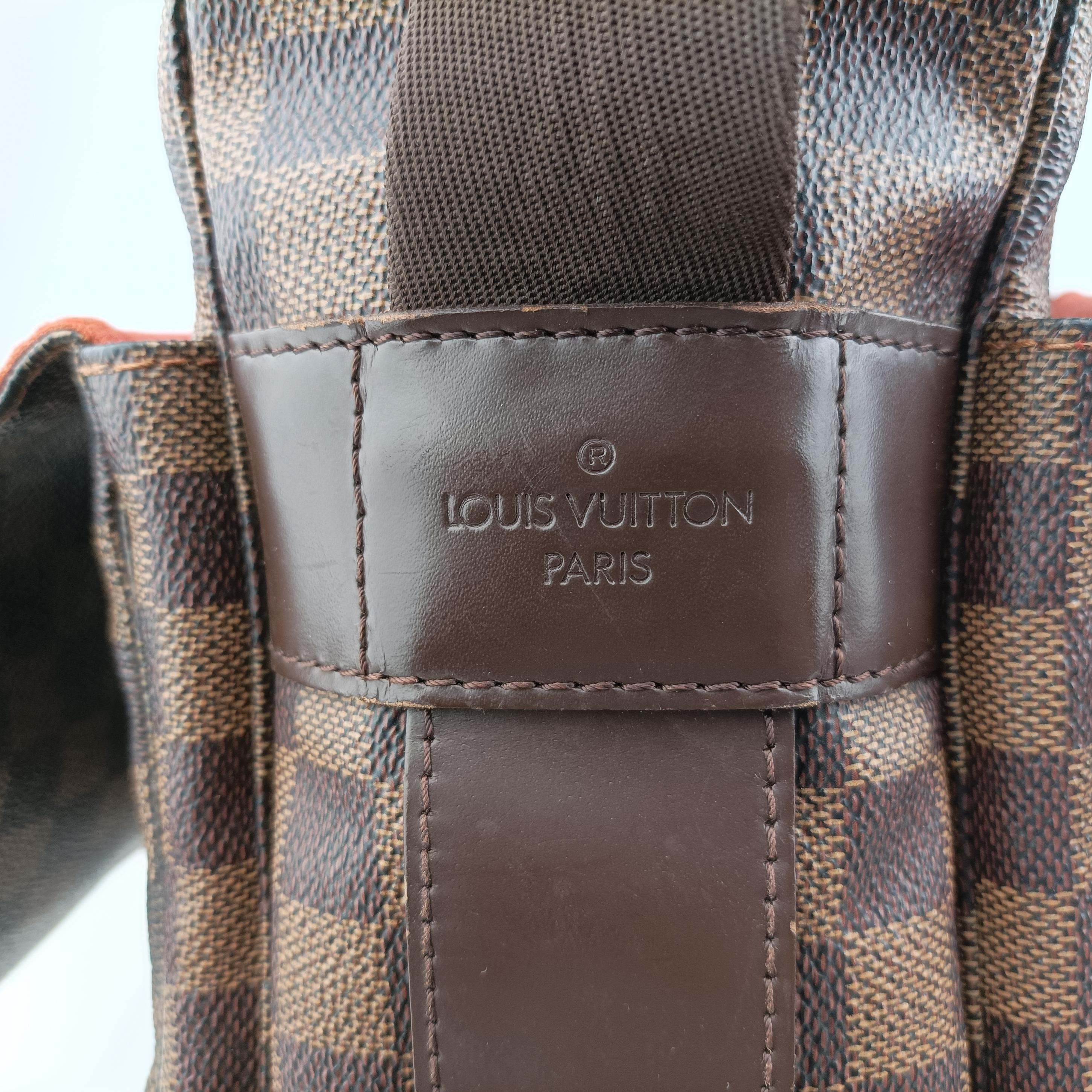 Pre-owned Louis Vuitton NAVIGLIO EBENE Damier Canvas N45255 shoulderbag | stylenewstar