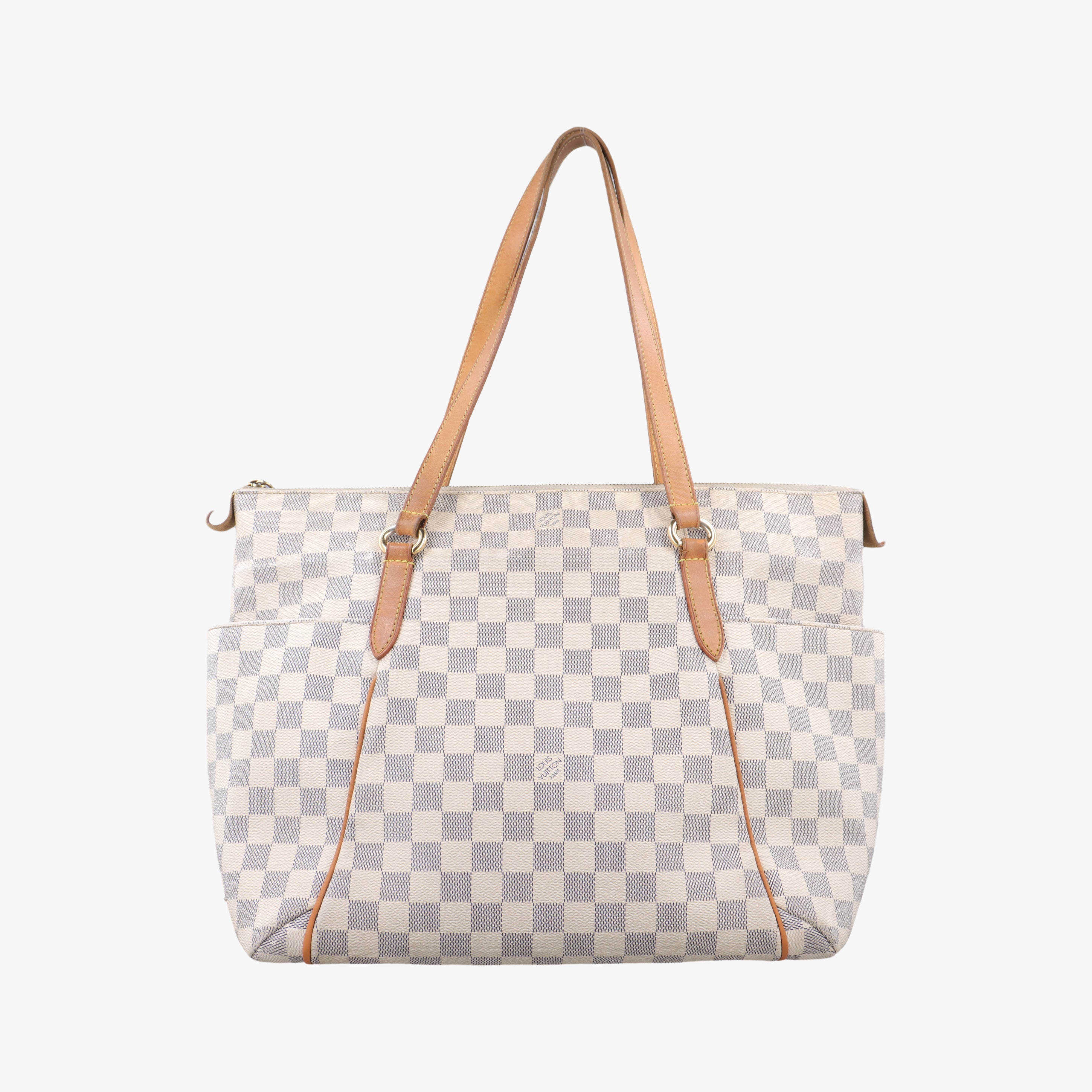 Secondhand Louis Vuitton TOTALLY MM Azur Damier Canvas N51262 shoulderbag | stylenewstar