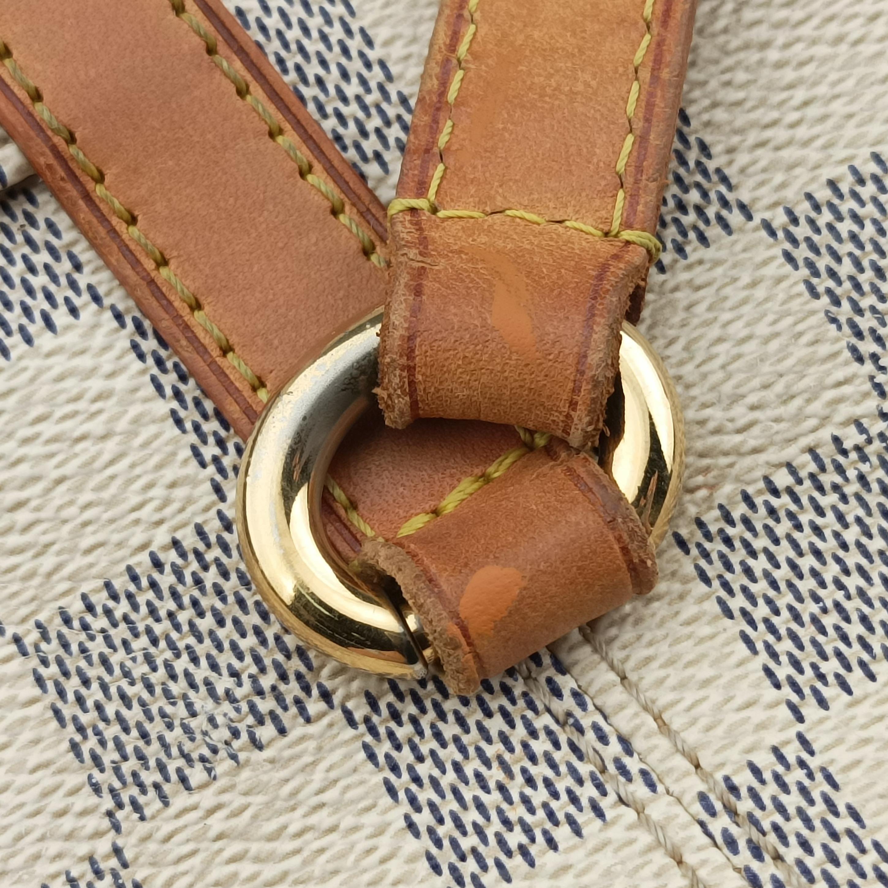 Secondhand Louis Vuitton TOTALLY MM Azur Damier Canvas N51262 shoulderbag | stylenewstar