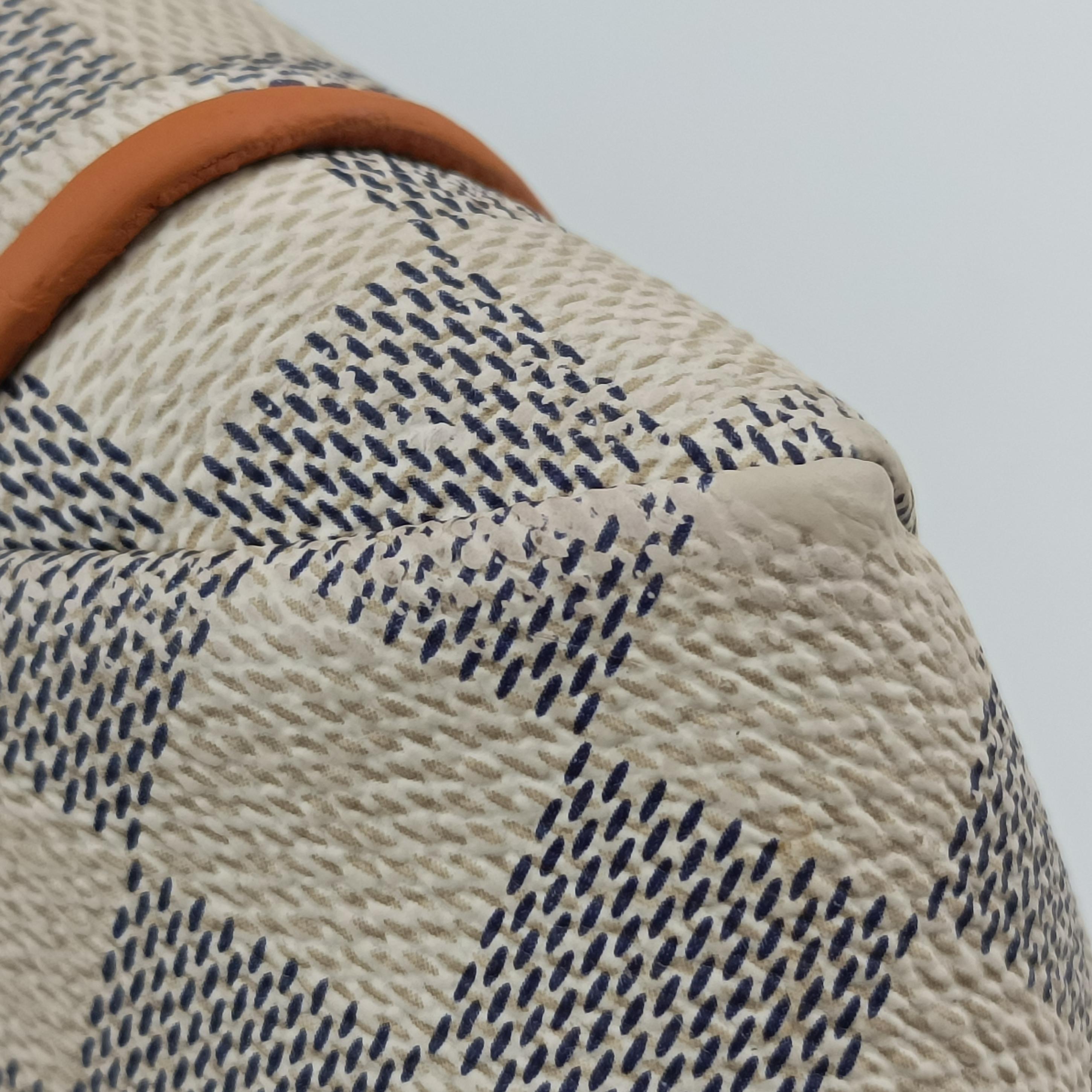 Secondhand Louis Vuitton TOTALLY MM Azur Damier Canvas N51262 shoulderbag | stylenewstar