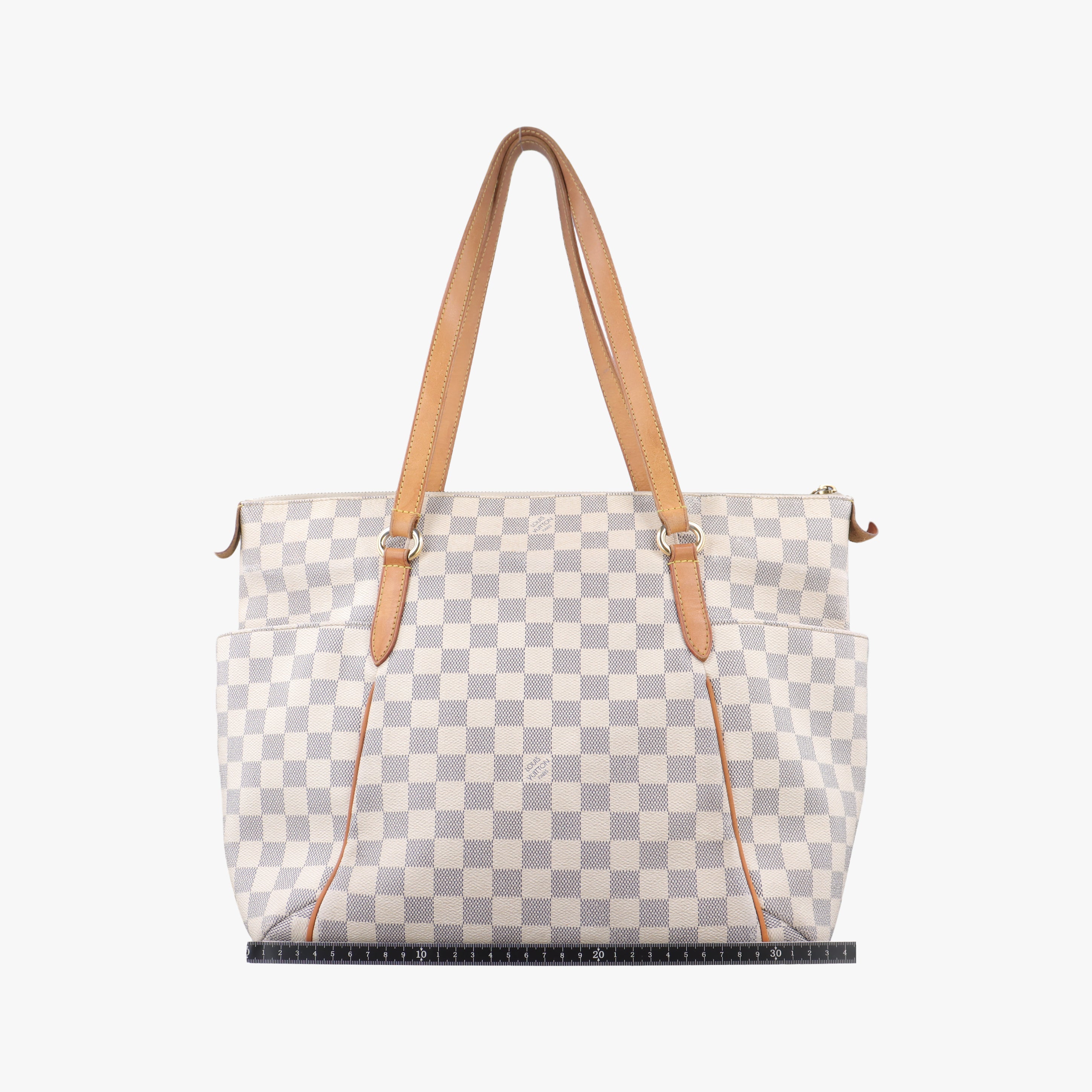 Secondhand Louis Vuitton TOTALLY MM Azur Damier Canvas N51262 shoulderbag | stylenewstar