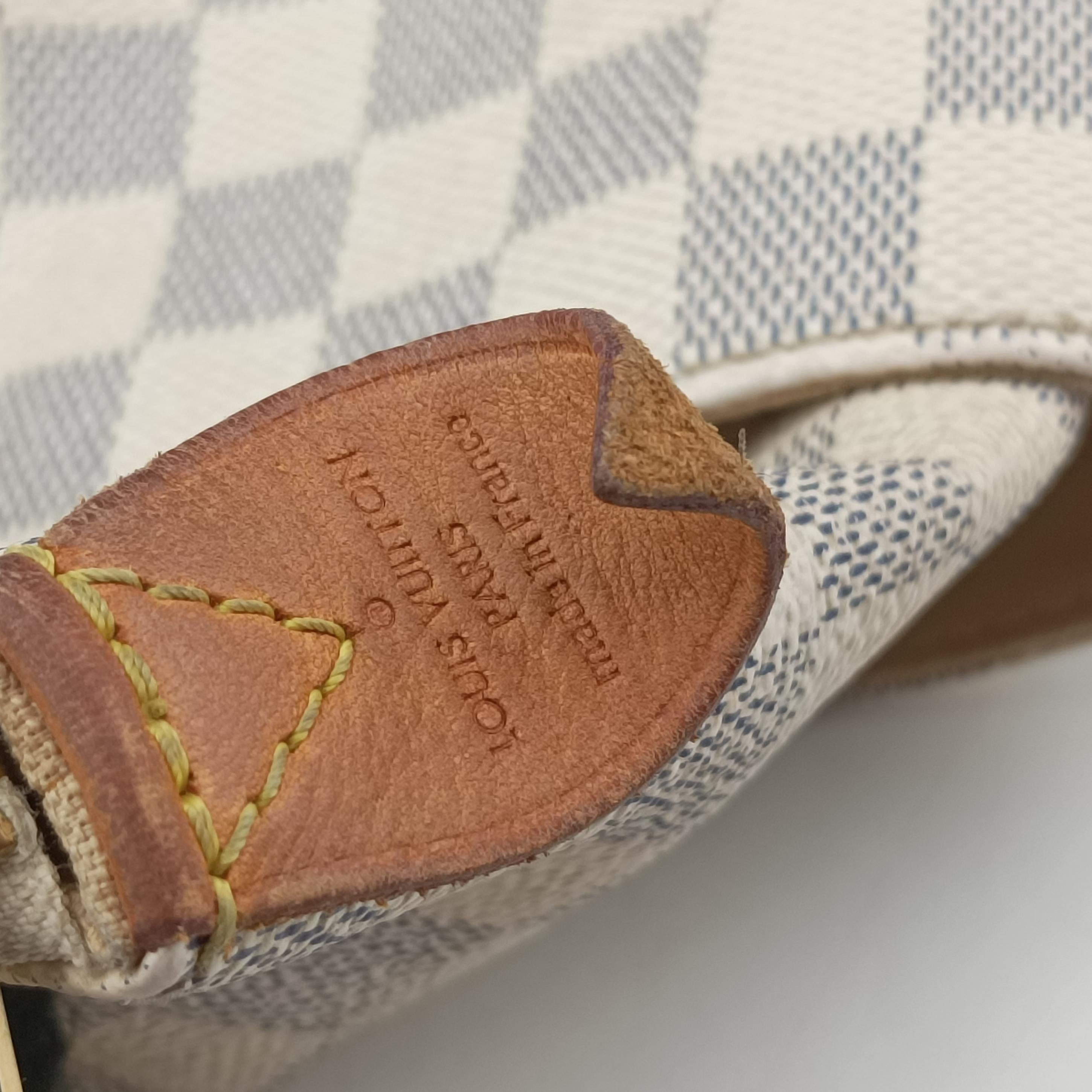 Secondhand Louis Vuitton TOTALLY MM Azur Damier Canvas N51262 shoulderbag | stylenewstar