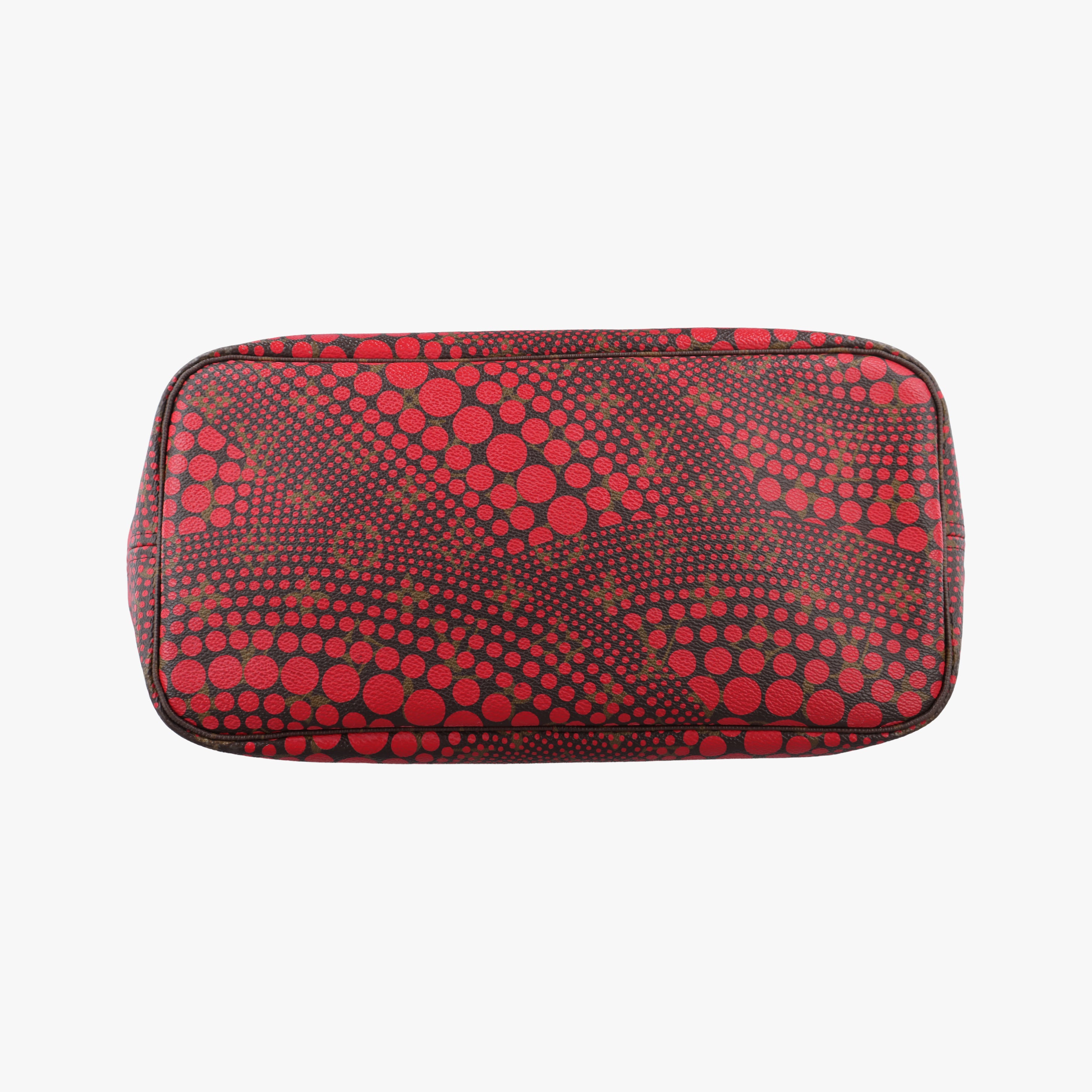 Secondhand Louis Vuitton Monogram Wave Neverfull MM MARRON×ROUGE PVC Coated Canvas M40686 shoulderbag | stylenewstar