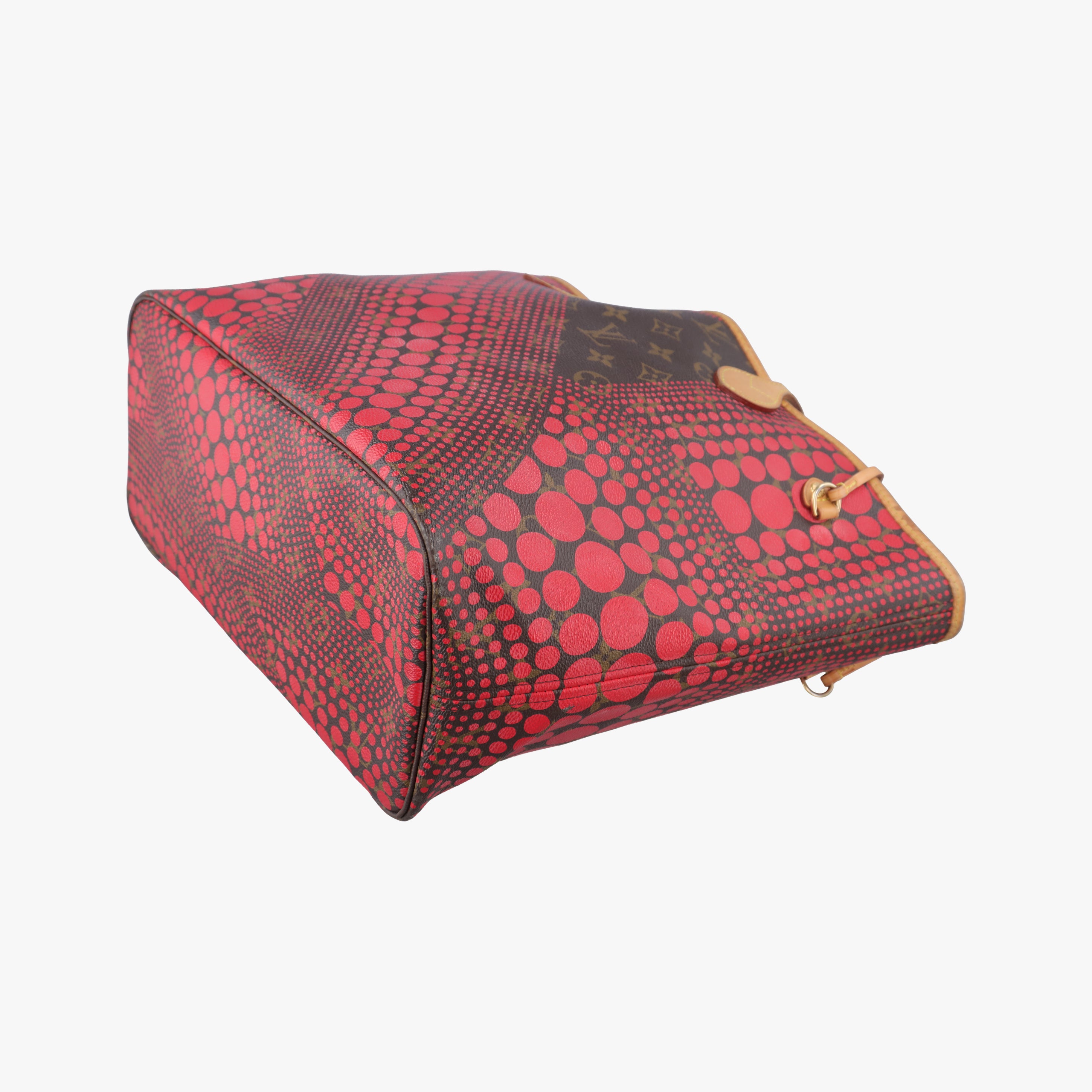 Secondhand Louis Vuitton Monogram Wave Neverfull MM MARRON×ROUGE PVC Coated Canvas M40686 shoulderbag | stylenewstar