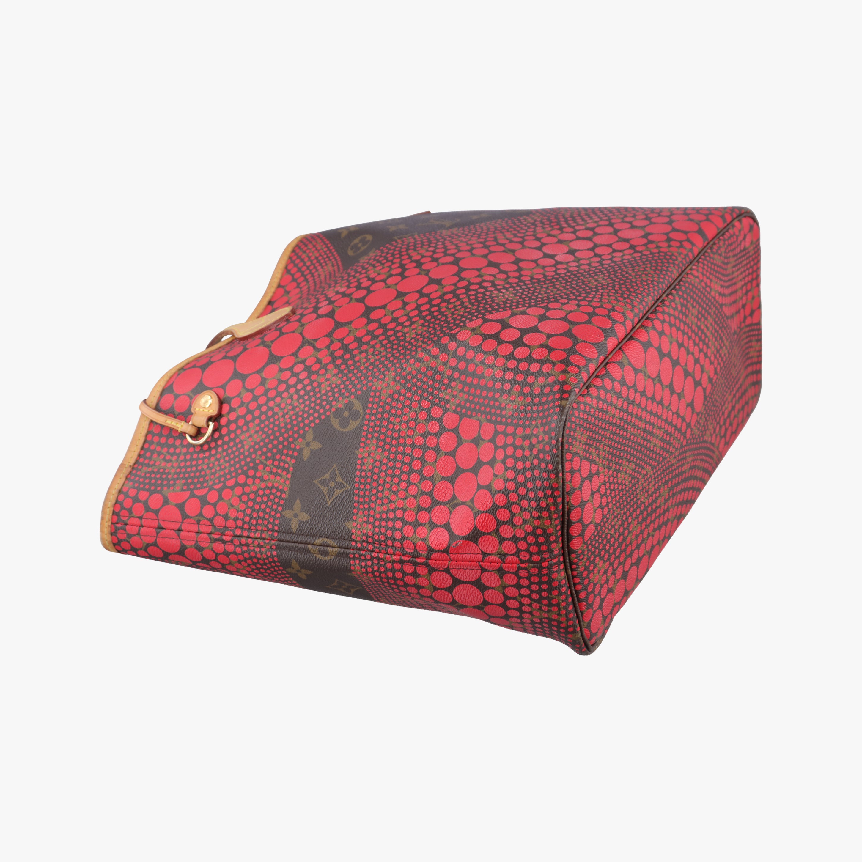 Secondhand Louis Vuitton Monogram Wave Neverfull MM MARRON×ROUGE PVC Coated Canvas M40686 shoulderbag | stylenewstar