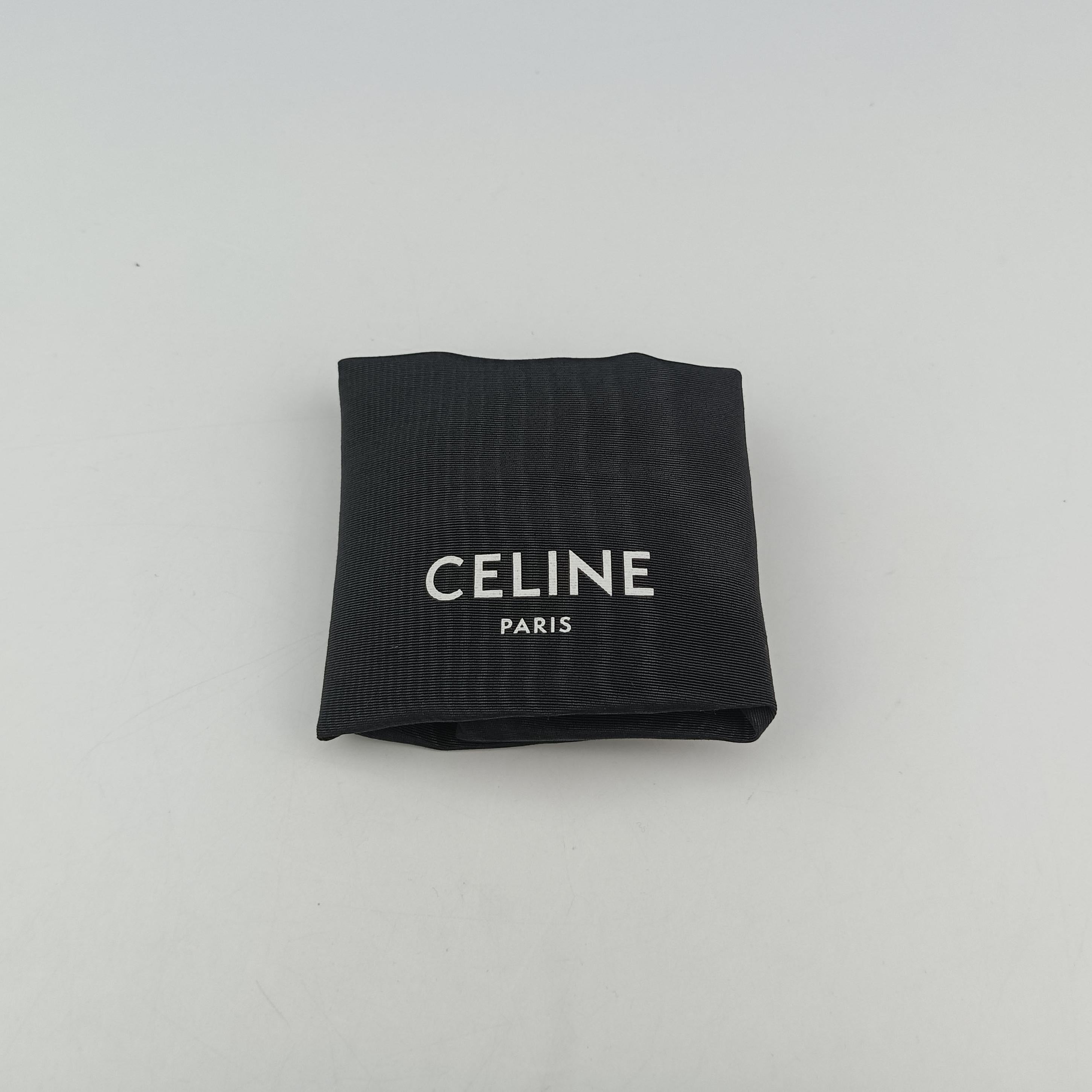 Pre-owned Celine Oval Purse Cuir Triomphe Brown Leather  shoulderbag | stylenewstar