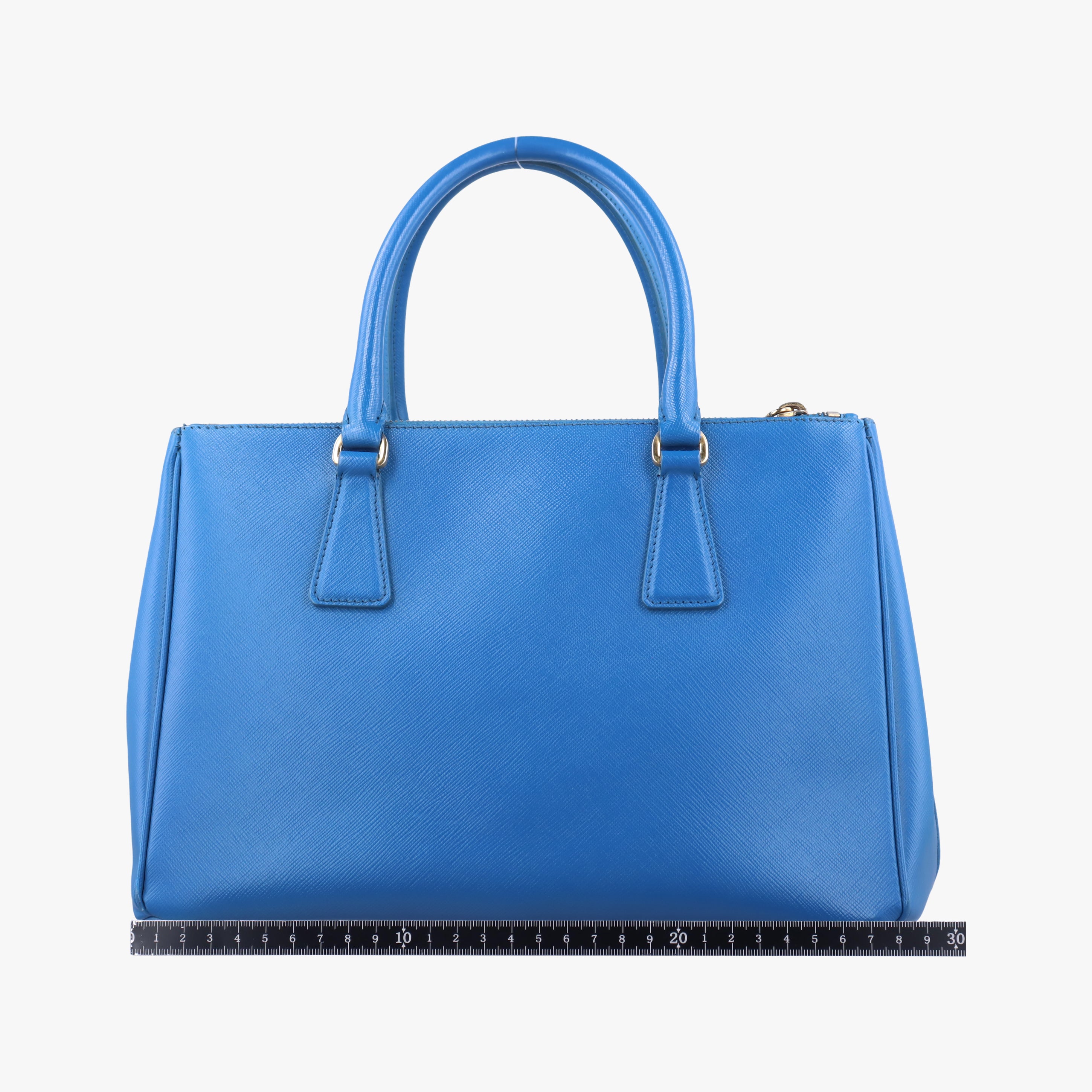 Vintage Prada Galleria Blue SAFFIANO Leather BN1801 shoulderbag | stylenewstar