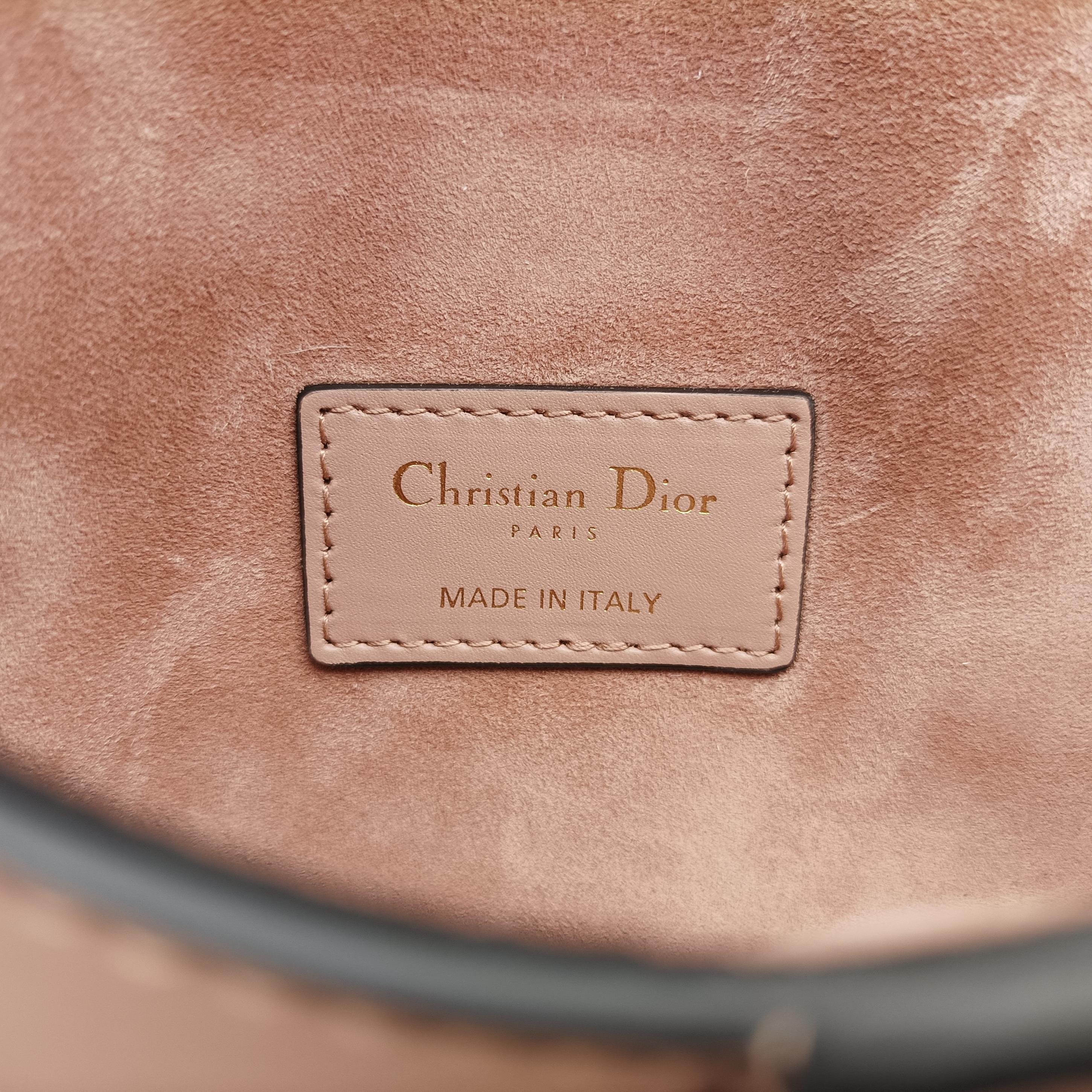 Pre-owned Christian Dior saddle Pink leather  bum bag/waist bag | stylenewstar