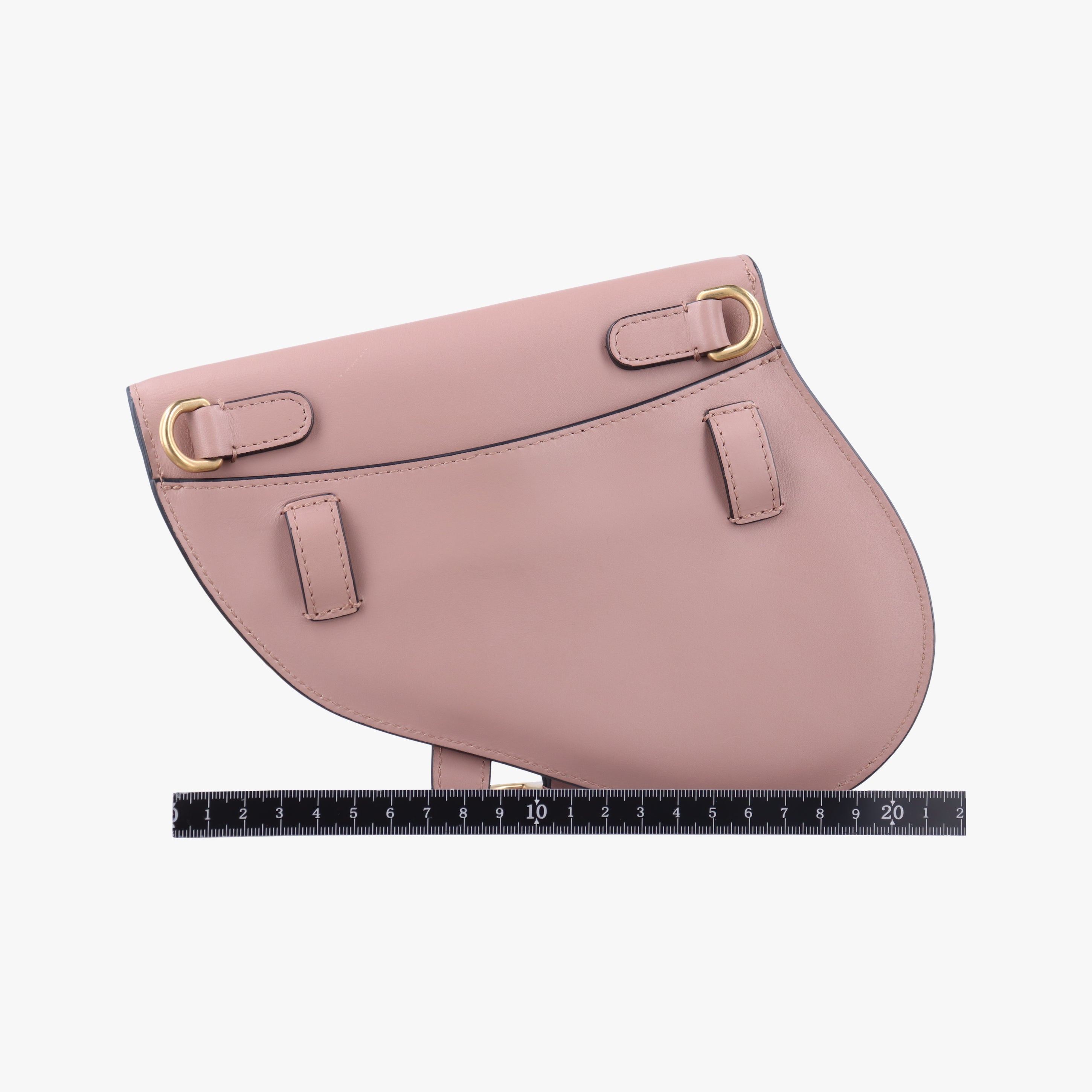 Pre-owned Christian Dior saddle Pink leather  bum bag/waist bag | stylenewstar