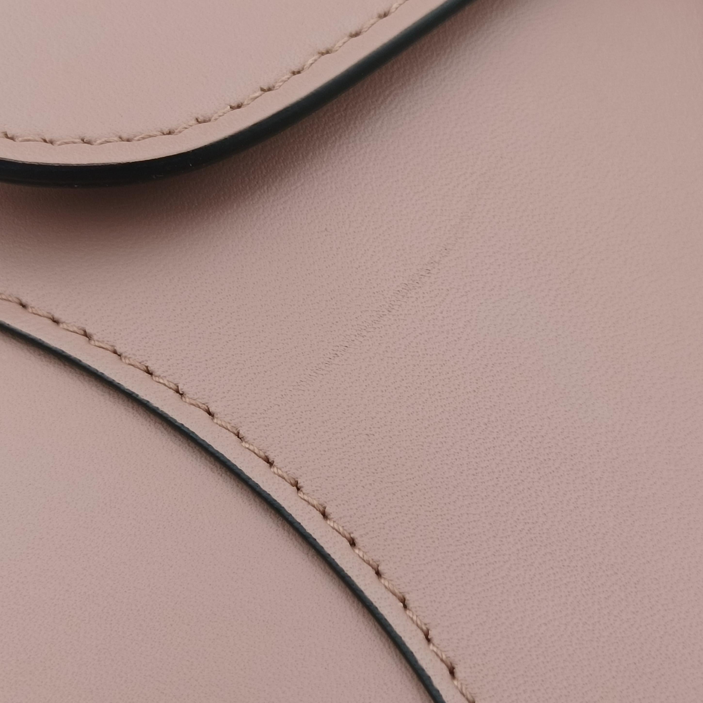 Pre-owned Christian Dior saddle Pink leather  bum bag/waist bag | stylenewstar
