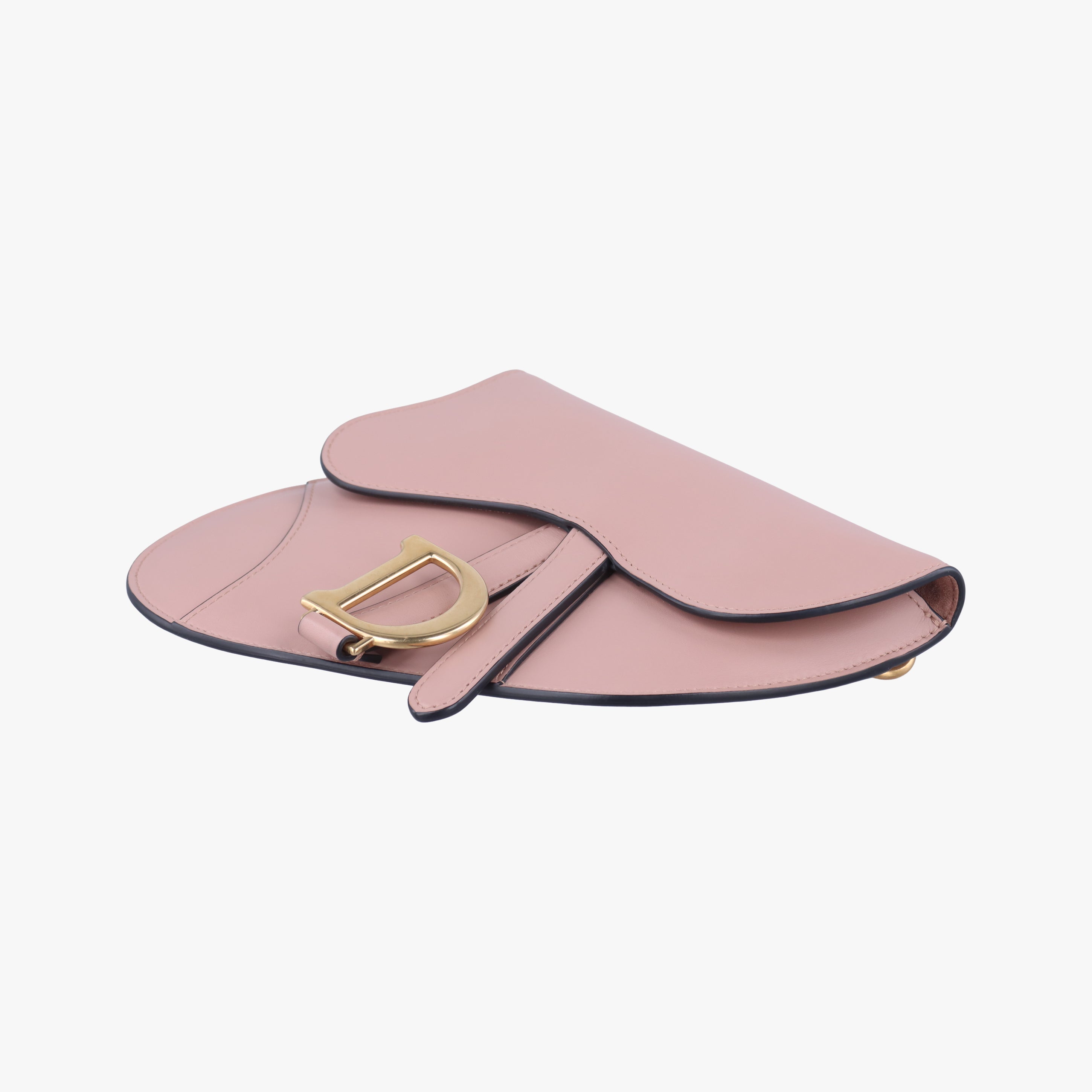 Pre-owned Christian Dior saddle Pink leather  bum bag/waist bag | stylenewstar
