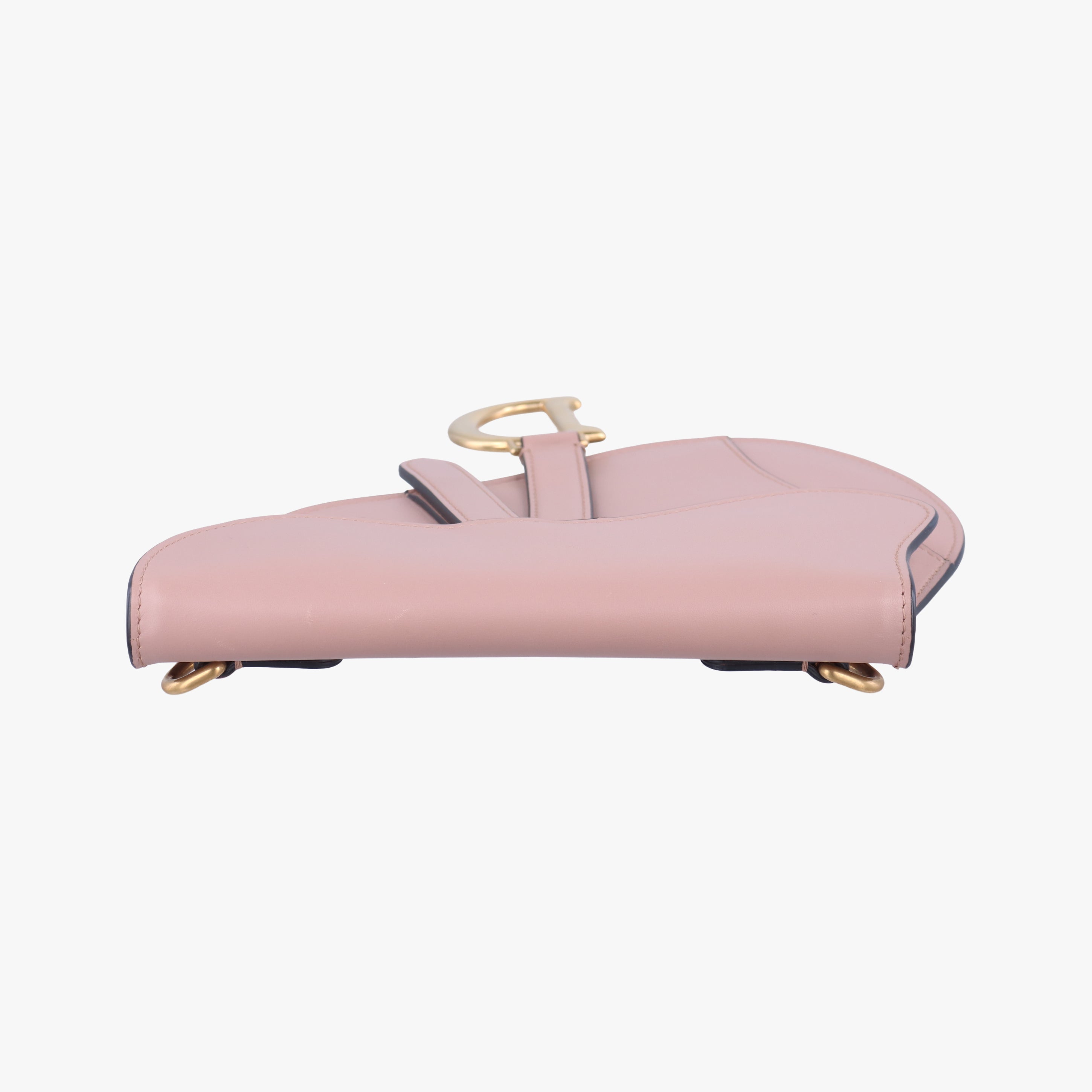 Pre-owned Christian Dior saddle Pink leather  bum bag/waist bag | stylenewstar