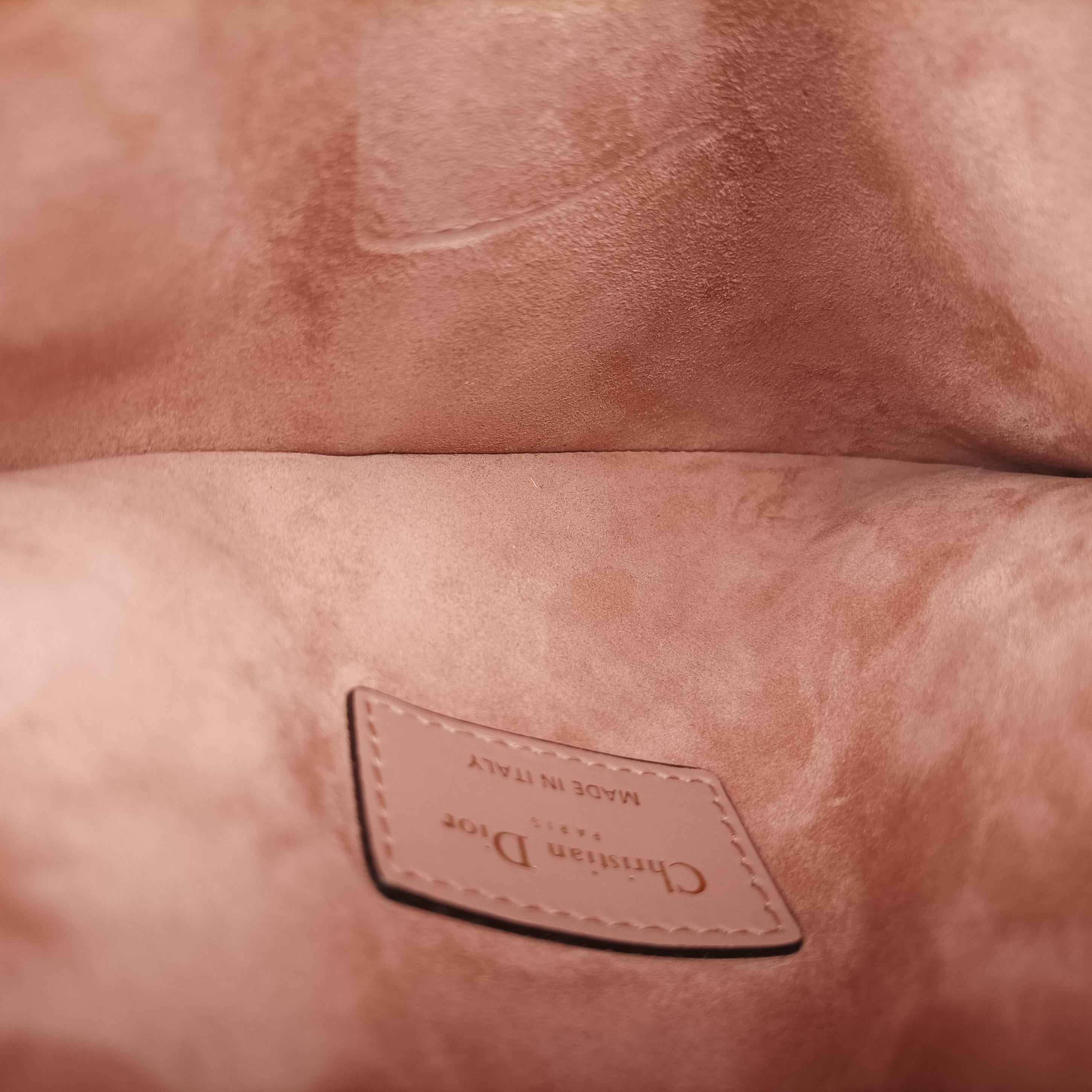 Pre-owned Christian Dior saddle Pink leather  bum bag/waist bag | stylenewstar
