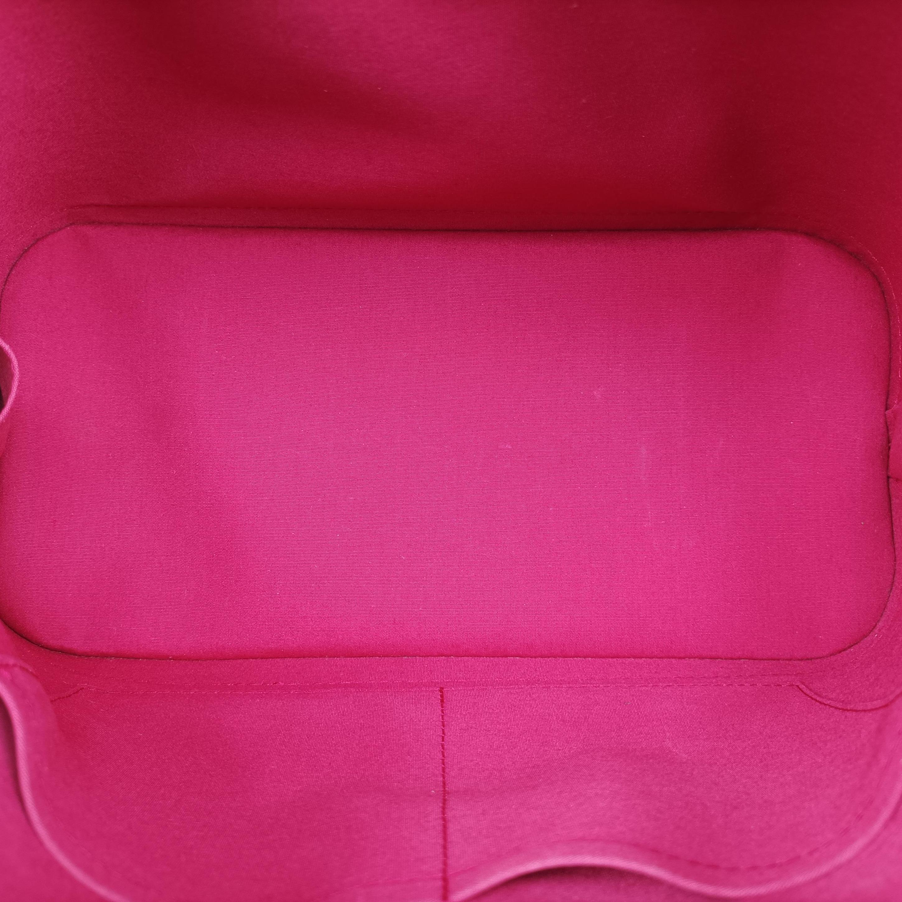 Pre-owned Louis Vuitton Alma PM pomme d'amour Vernis M90096 handbag | stylenewstar