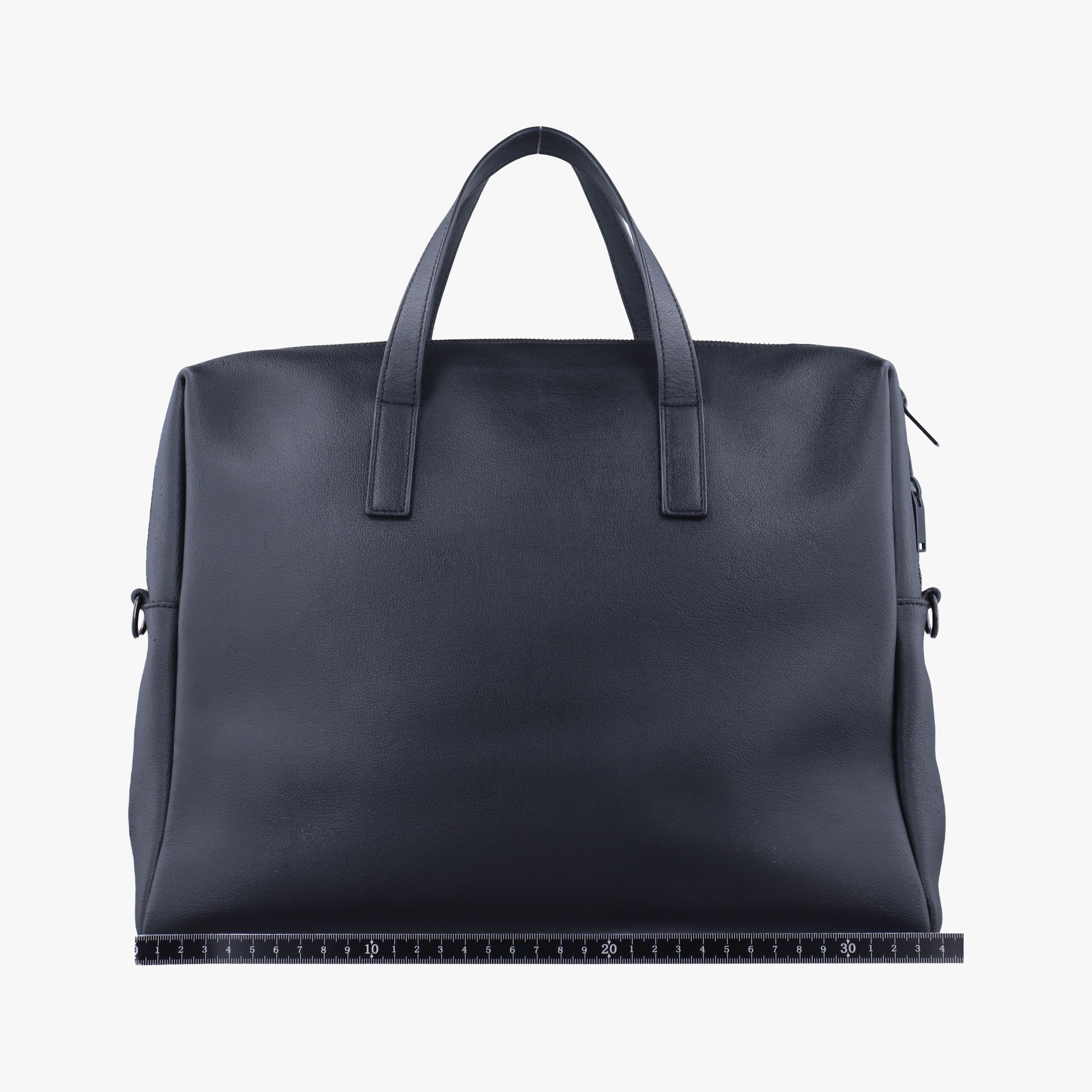 Pre-owned Yves Saint Laurent Bold Black Leather 440606 shoulderbag | stylenewstar