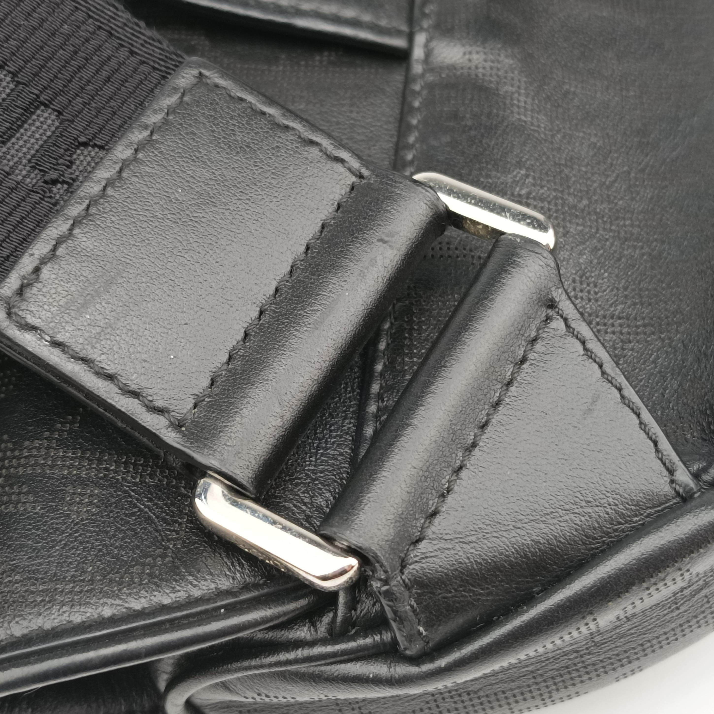 Pre-owned Christian Dior saddle Black leather  crossbodybag | stylenewstar