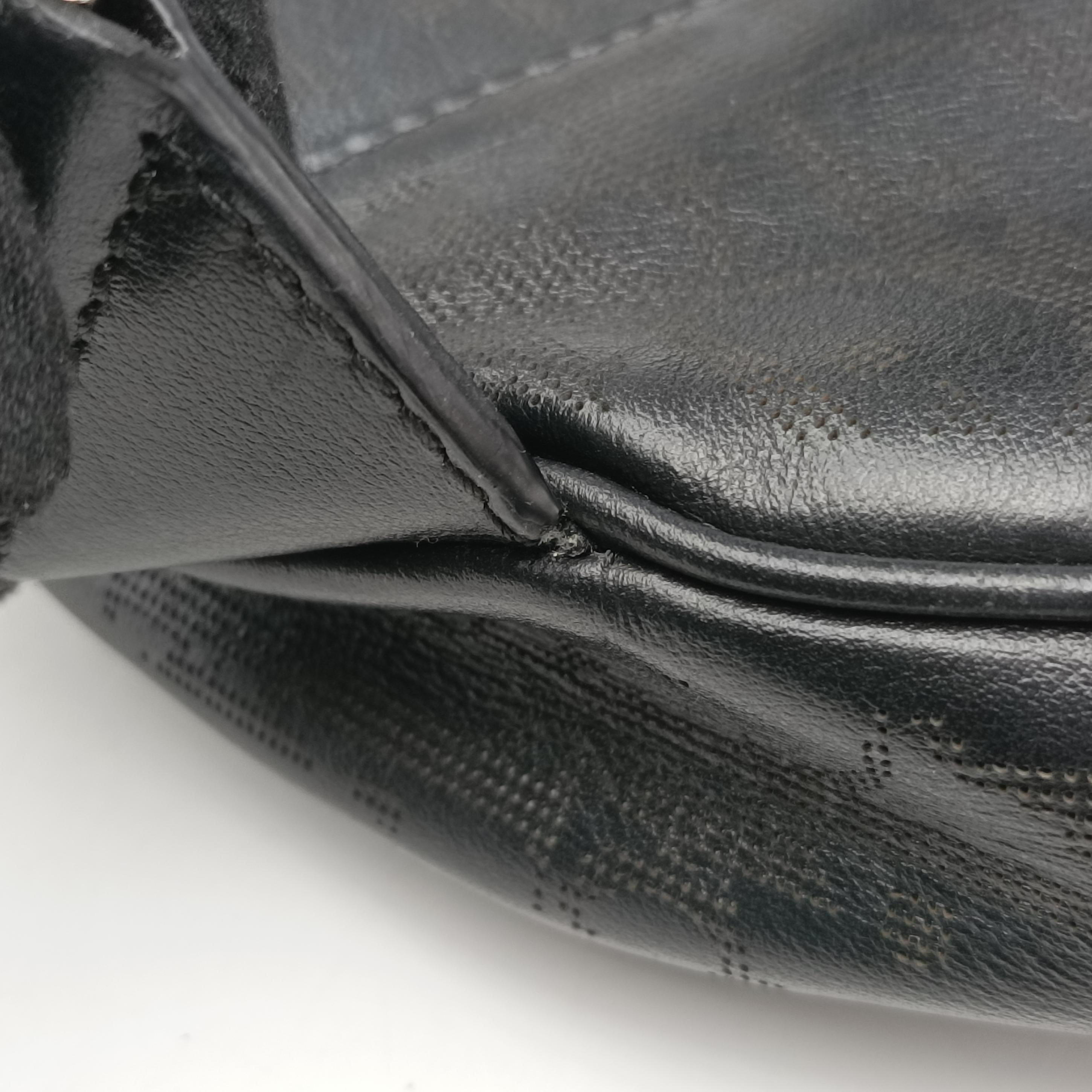 Pre-owned Christian Dior saddle Black leather  crossbodybag | stylenewstar