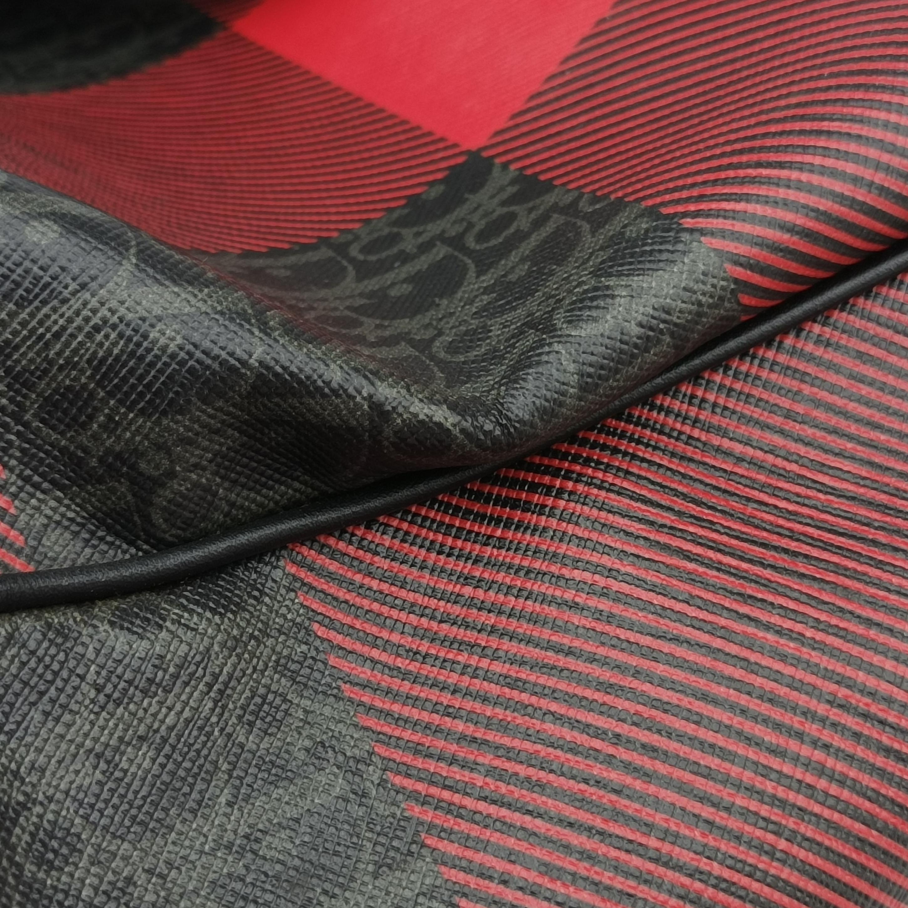 Pre-owned Dior Homme Homme Checker Oblique Multicolour PVC coated canvas  crossbodybag | stylenewstar