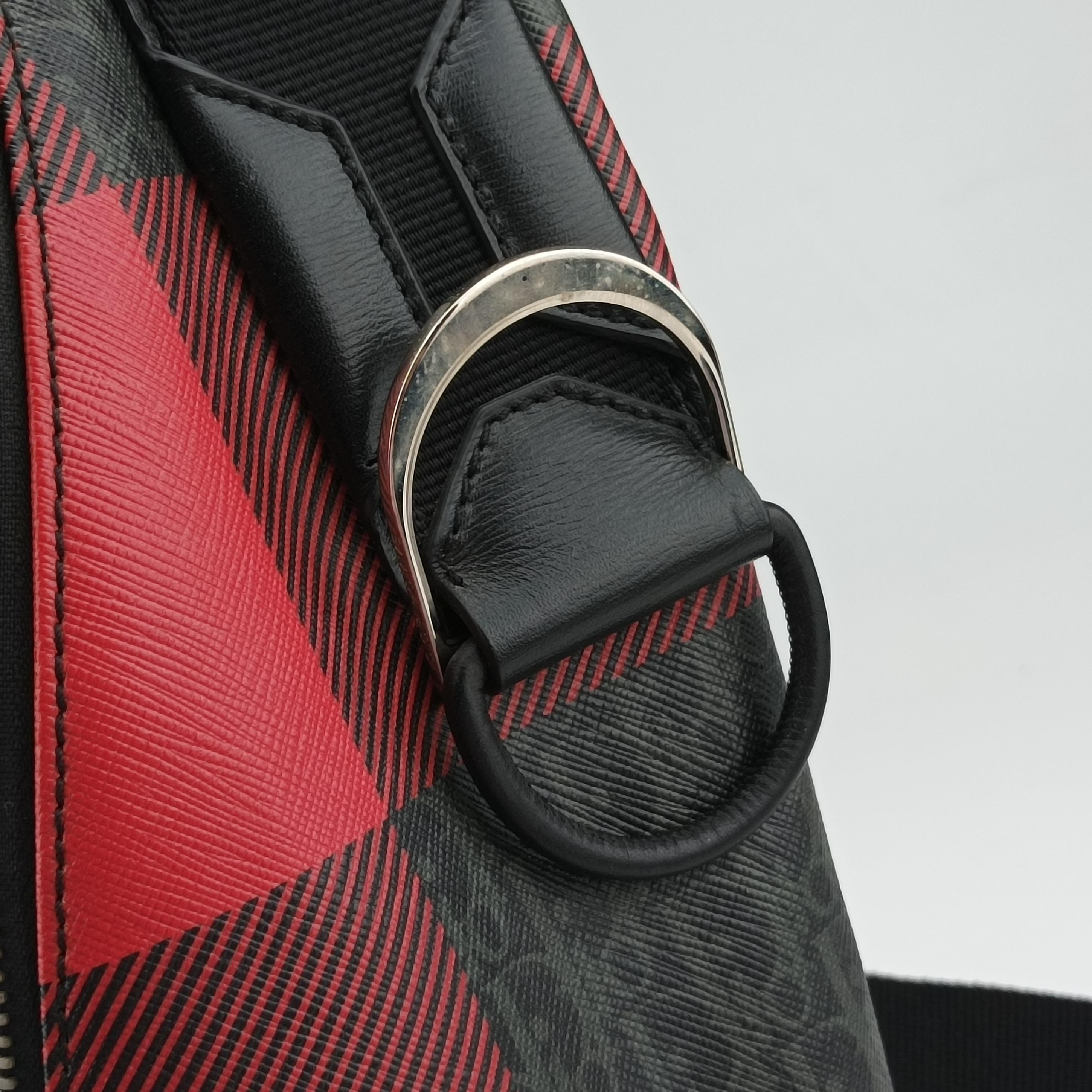 Pre-owned Dior Homme Homme Checker Oblique Multicolour PVC coated canvas  crossbodybag | stylenewstar