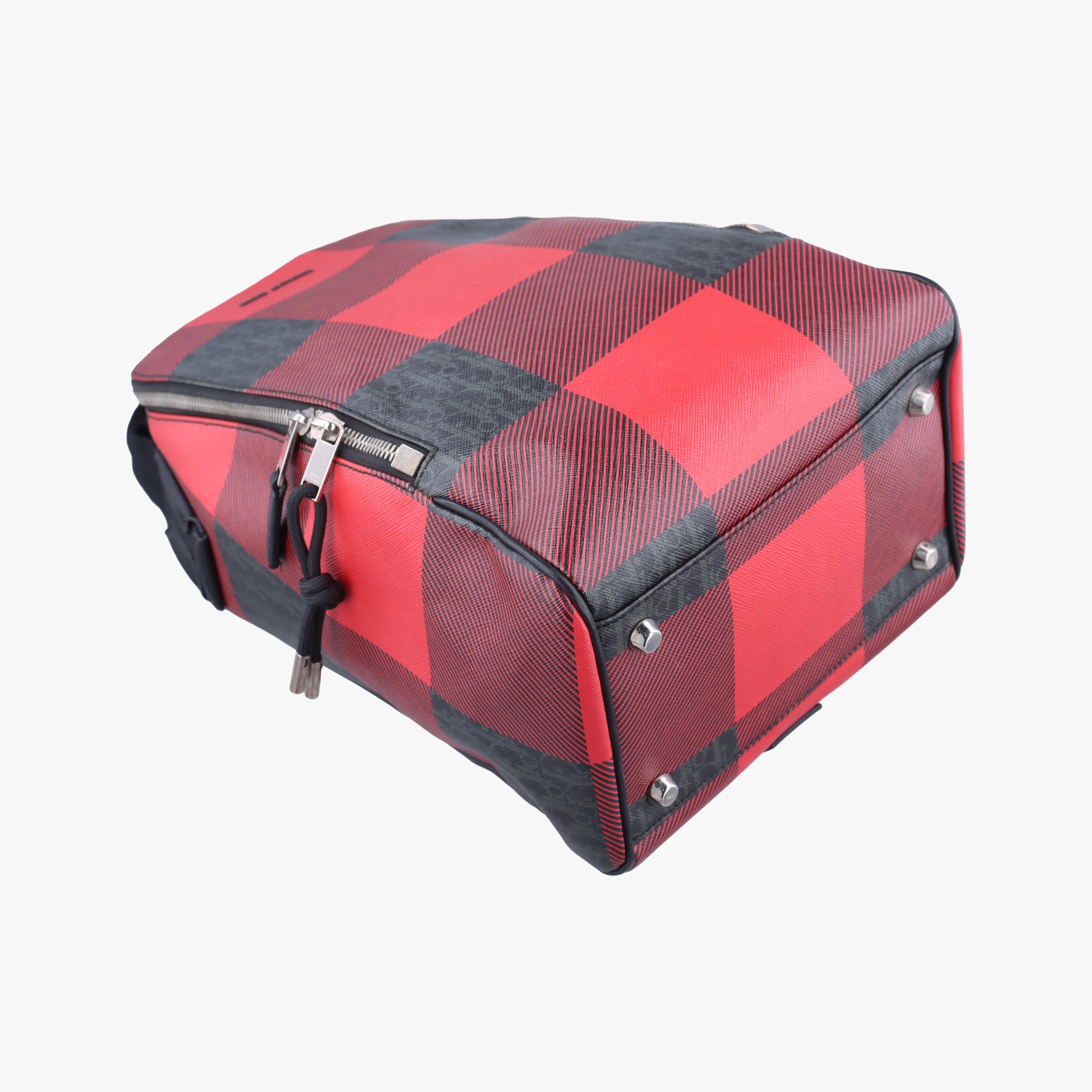 Pre-owned Dior Homme Homme Checker Oblique Multicolour PVC coated canvas  crossbodybag | stylenewstar