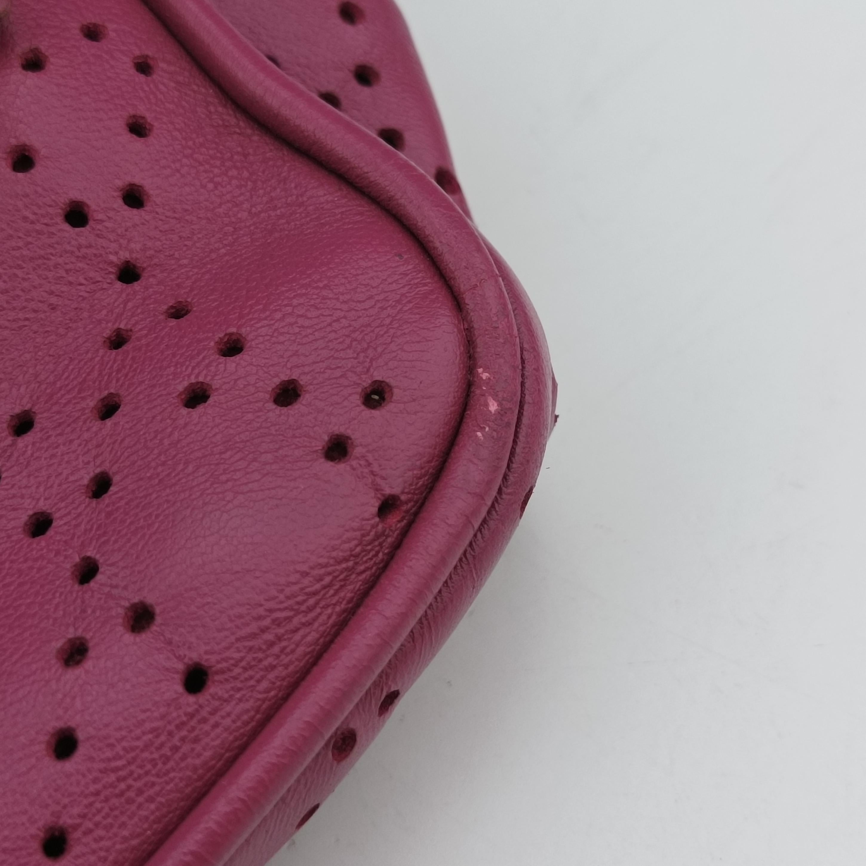 Pre-owned Christian Dior New Rock Purple Leather  shoulderbag | stylenewstar