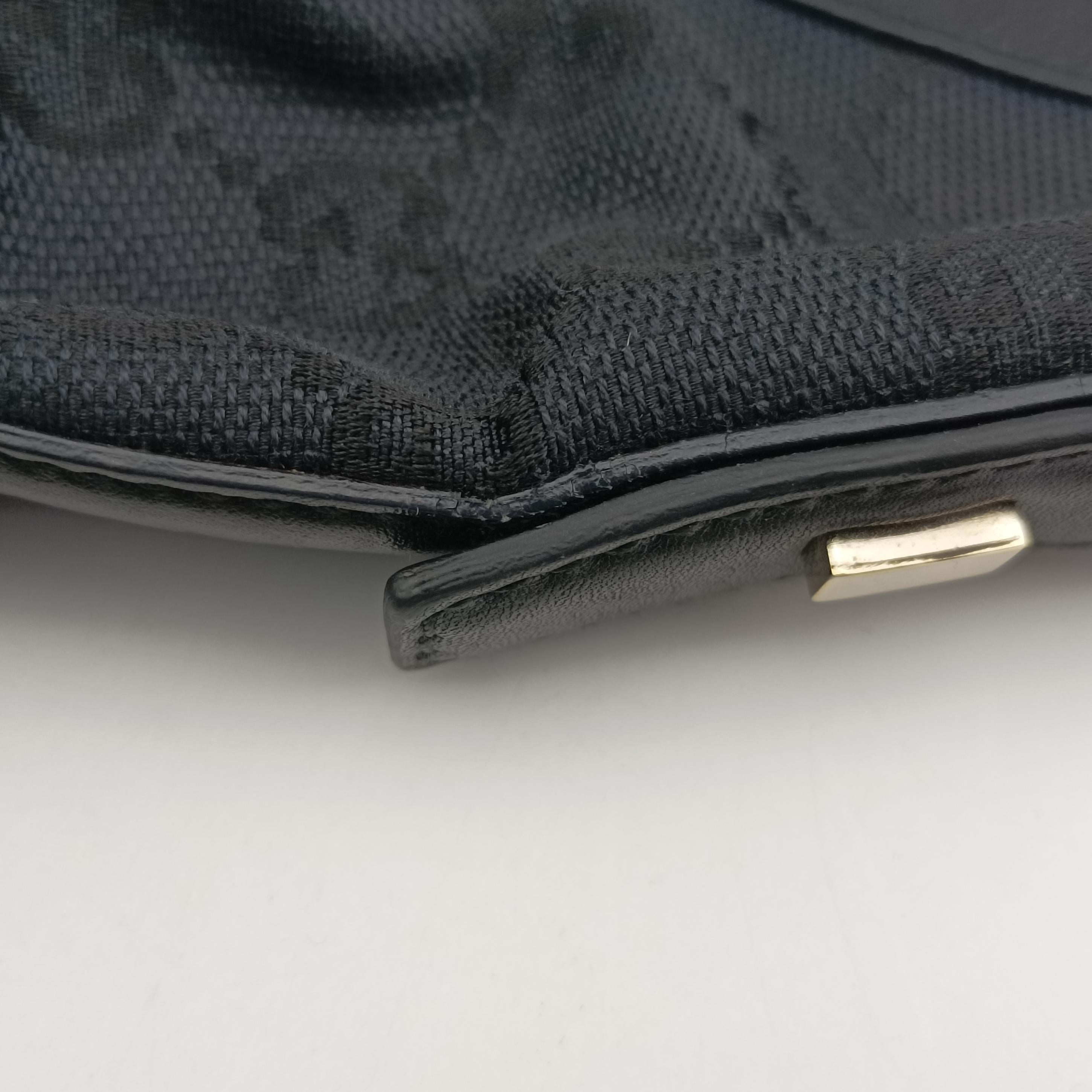 Secondhand Gucci Hobo Black canvas 001.42 shoulderbag | stylenewstar