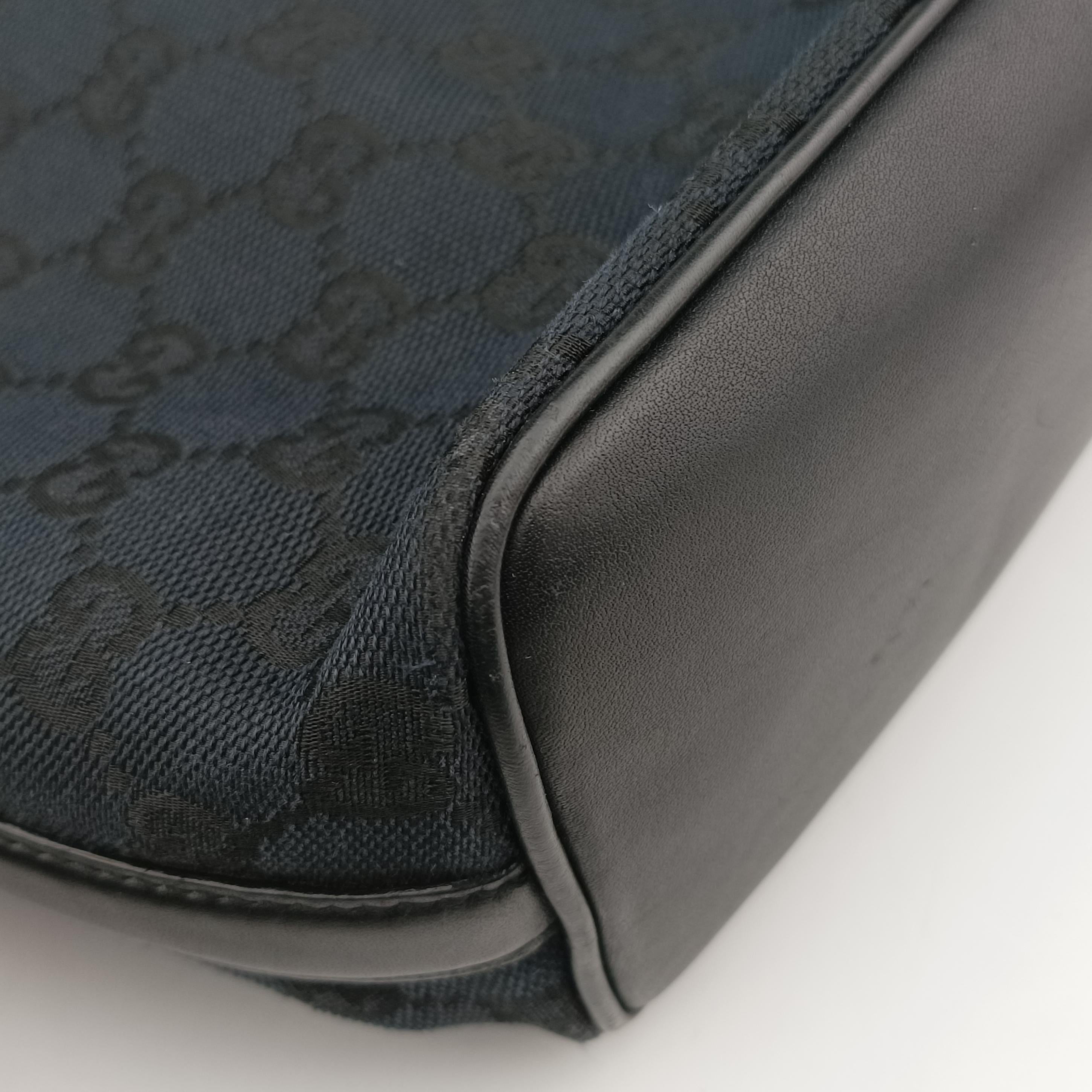 Secondhand Gucci Hobo Black canvas 001.42 shoulderbag | stylenewstar