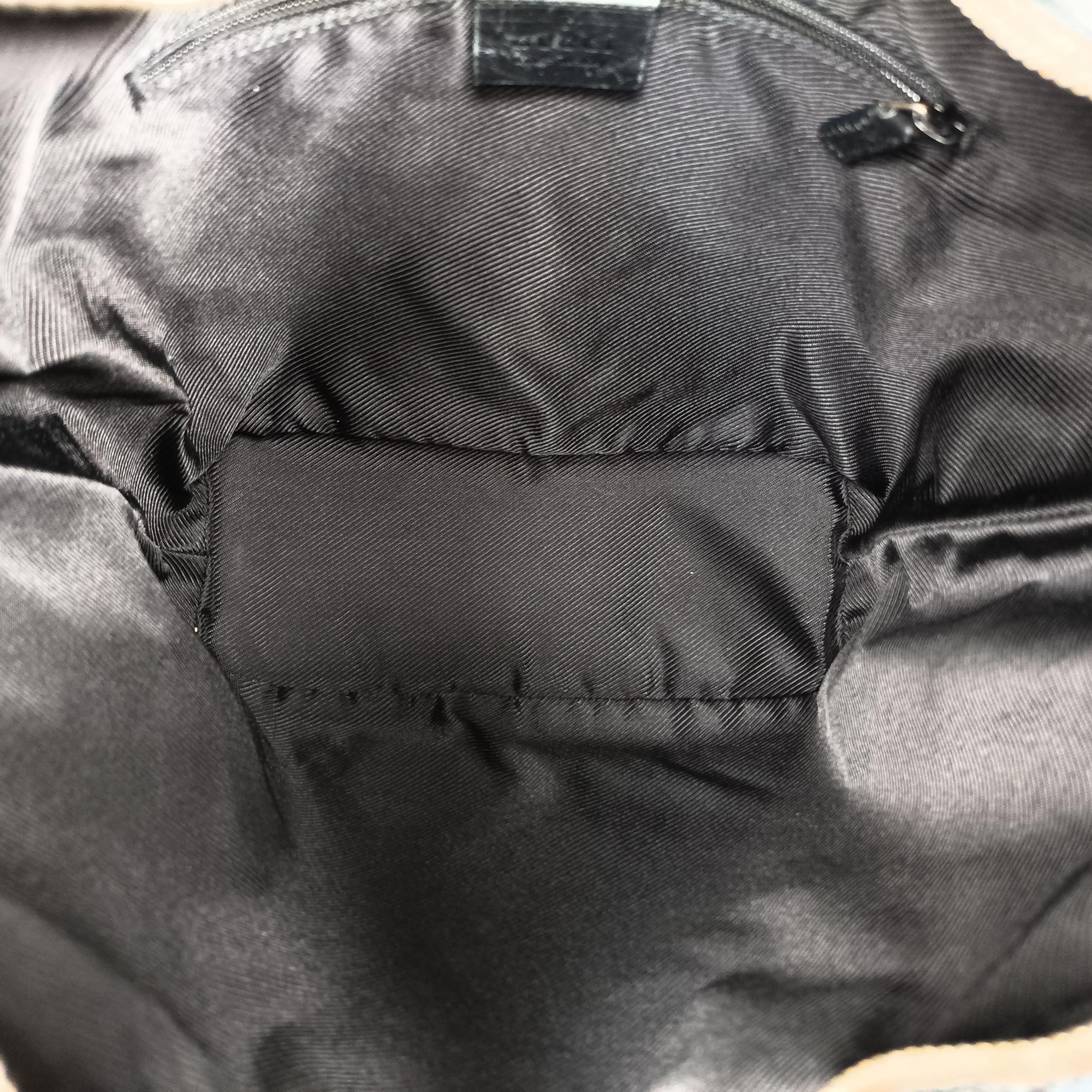 Secondhand Gucci Hobo Black canvas 001.42 shoulderbag | stylenewstar