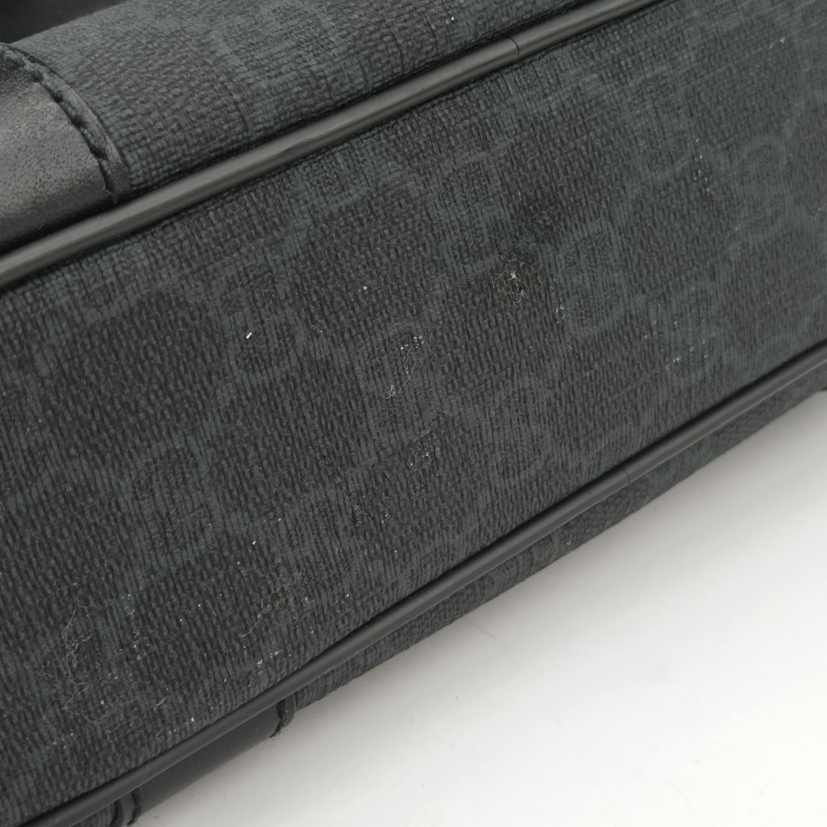 Vintage Gucci GG Plus GG Supreme Black PVC coated canvas 368557 handbag | stylenewstar
