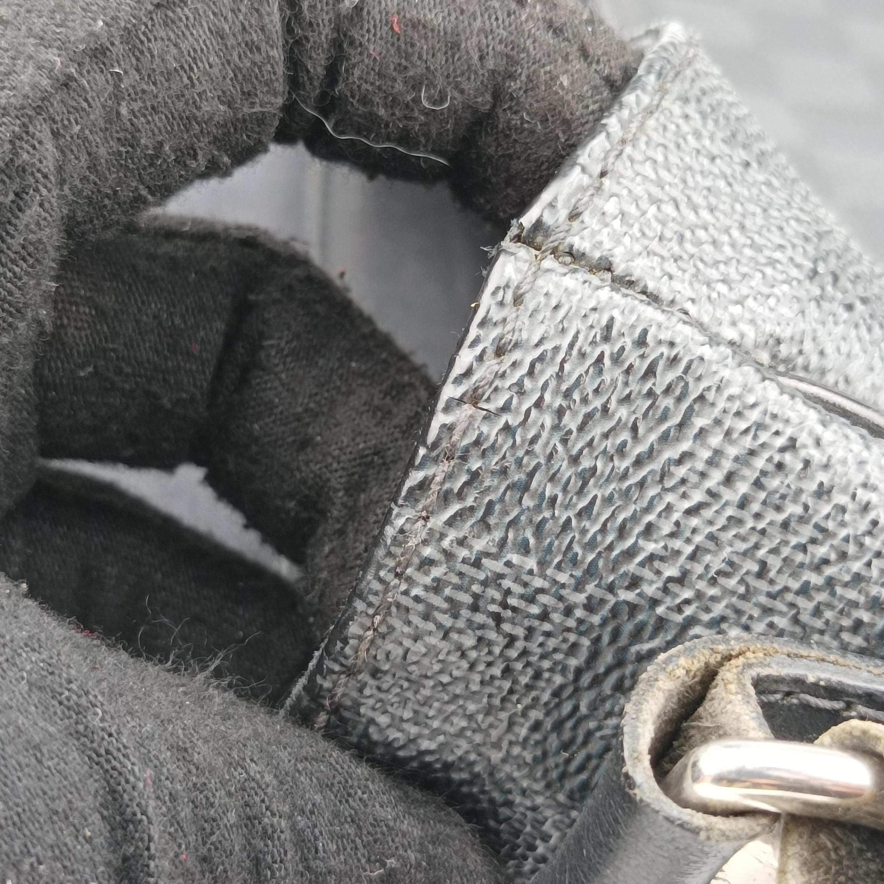 Pre-owned Louis Vuitton DANIEL MM Noir Damier GRAPHITE N58029 shoulderbag | stylenewstar