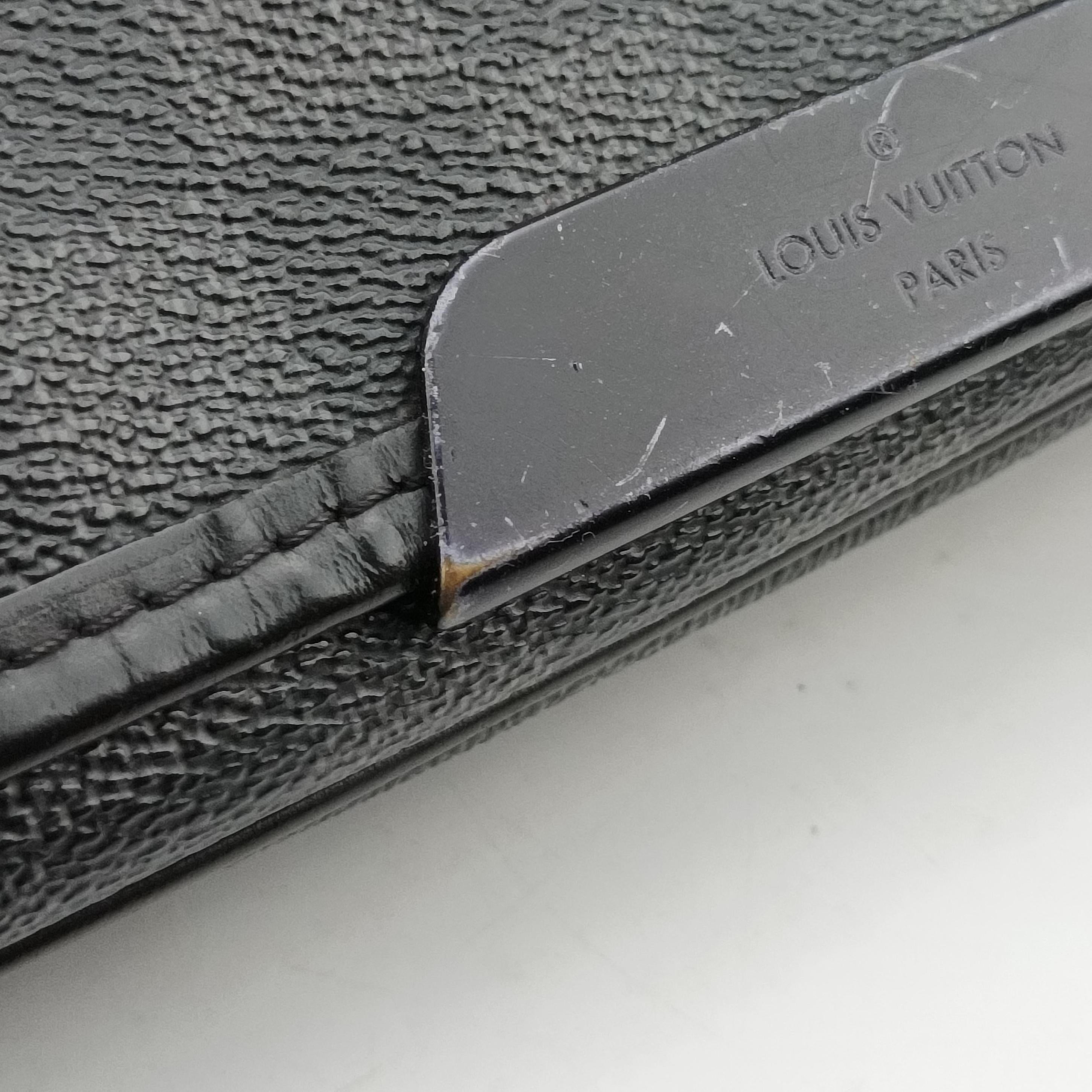 Pre-owned Louis Vuitton DANIEL MM Noir Damier GRAPHITE N58029 shoulderbag | stylenewstar