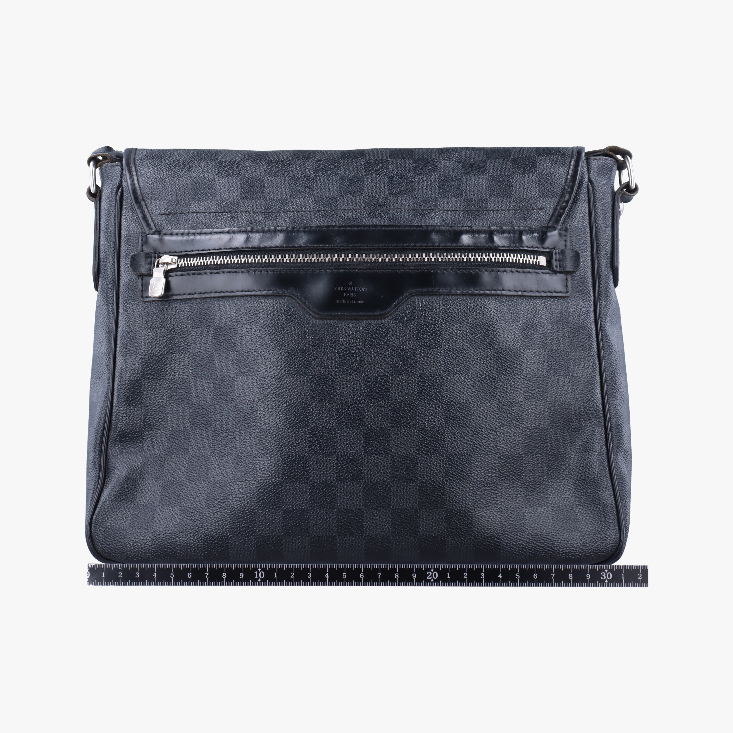 Pre-owned Louis Vuitton DANIEL MM Noir Damier GRAPHITE N58029 shoulderbag | stylenewstar