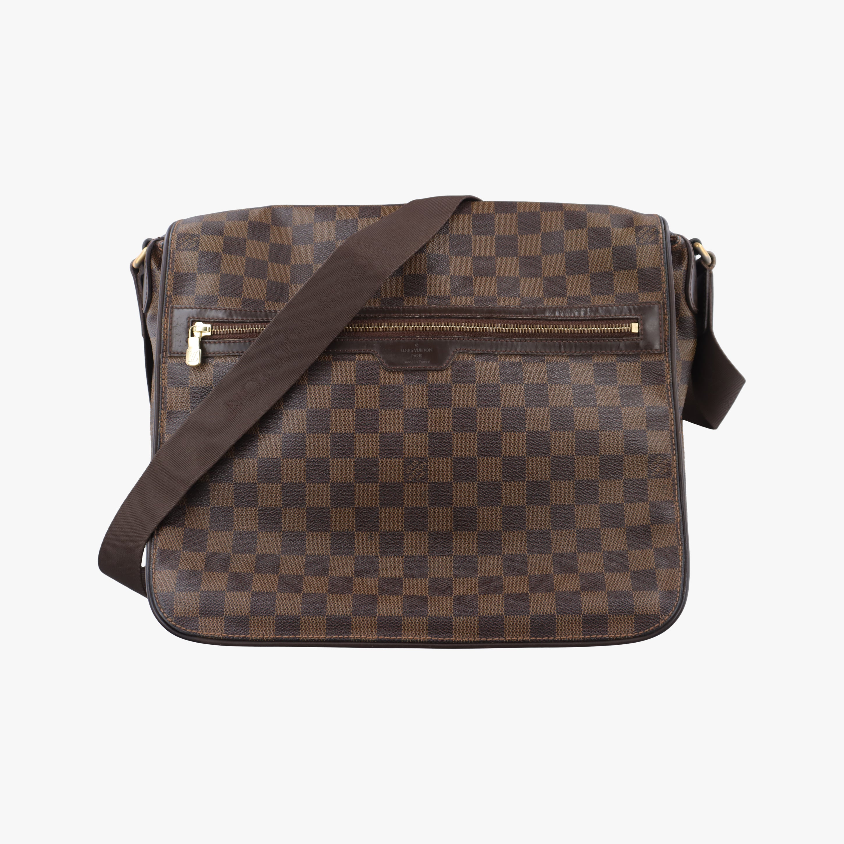 Pre-owned Louis Vuitton SPENCER EBENE Damier Canvas N58021 shoulderbag | stylenewstar