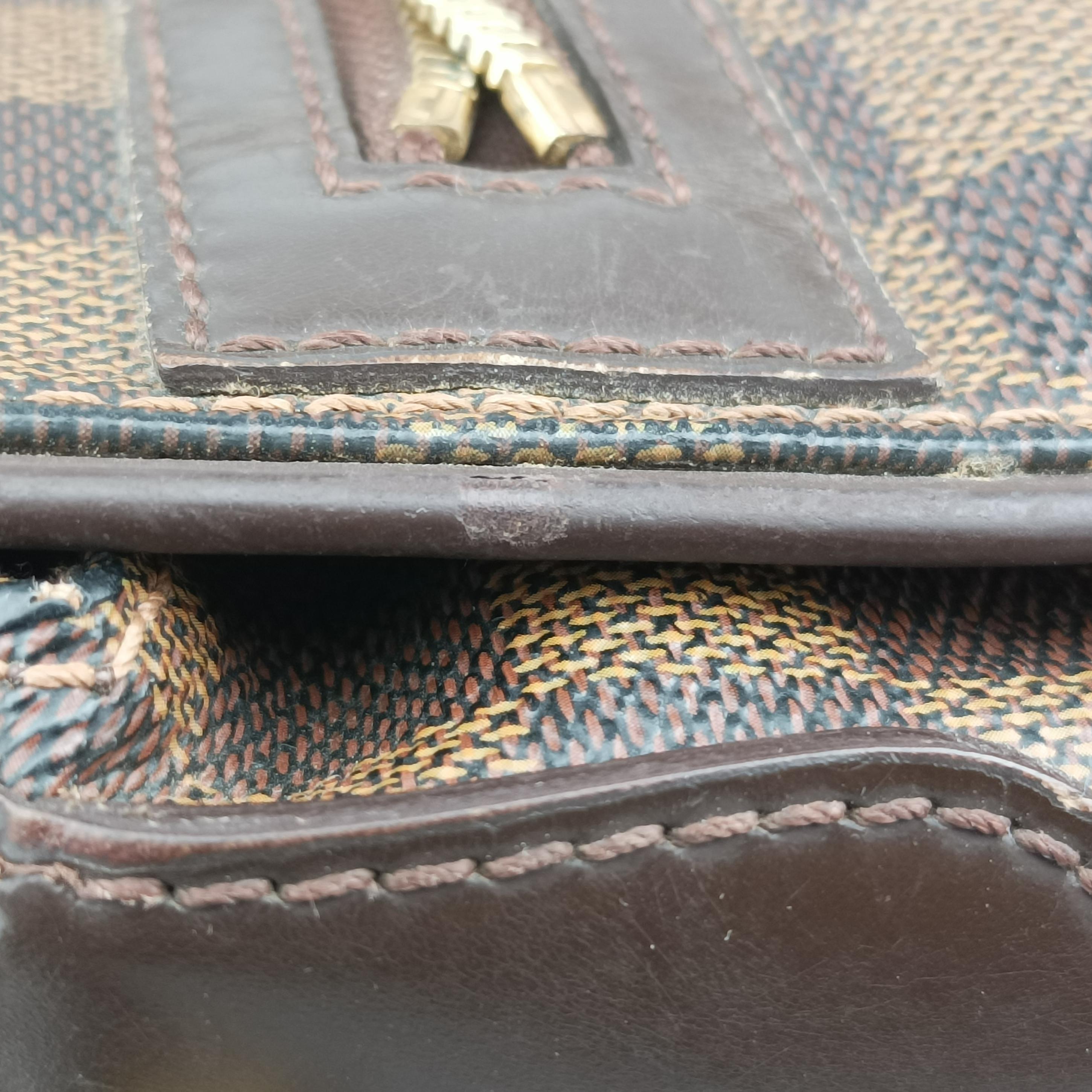 Pre-owned Louis Vuitton SPENCER EBENE Damier Canvas N58021 shoulderbag | stylenewstar