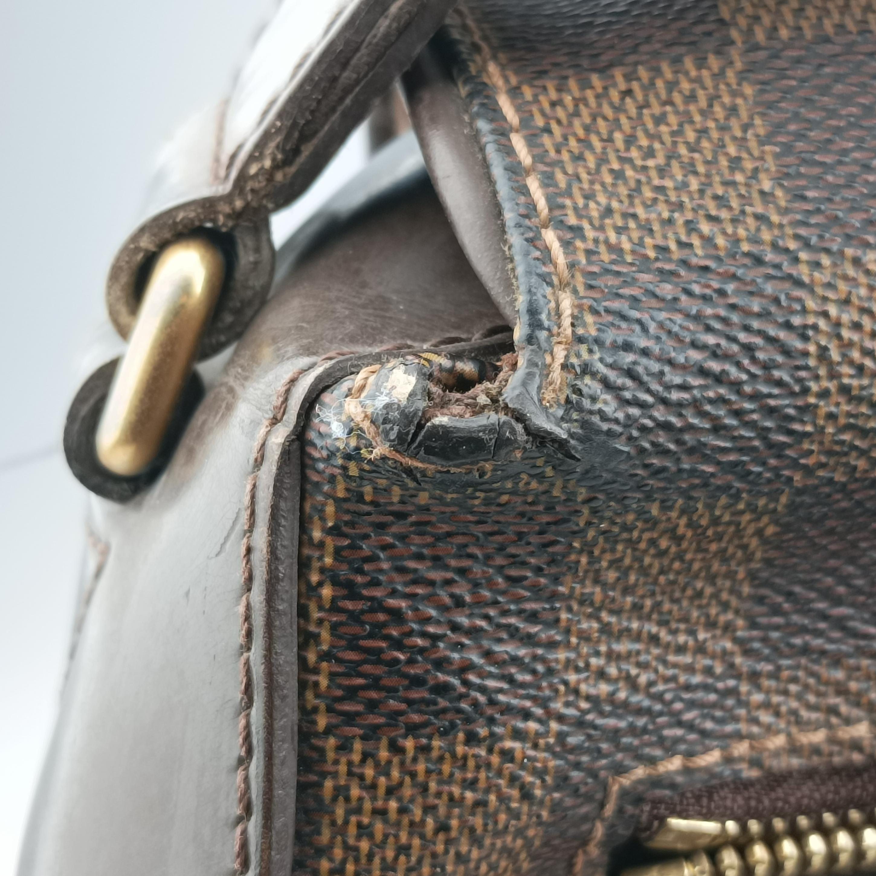 Pre-owned Louis Vuitton SPENCER EBENE Damier Canvas N58021 shoulderbag | stylenewstar