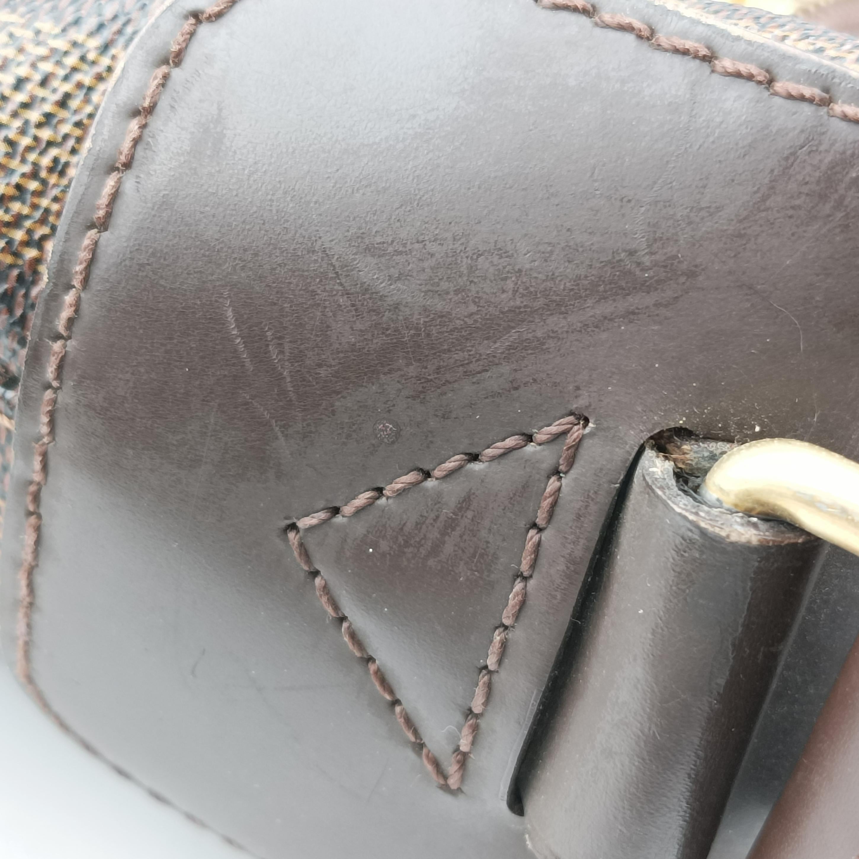 Pre-owned Louis Vuitton SPENCER EBENE Damier Canvas N58021 shoulderbag | stylenewstar